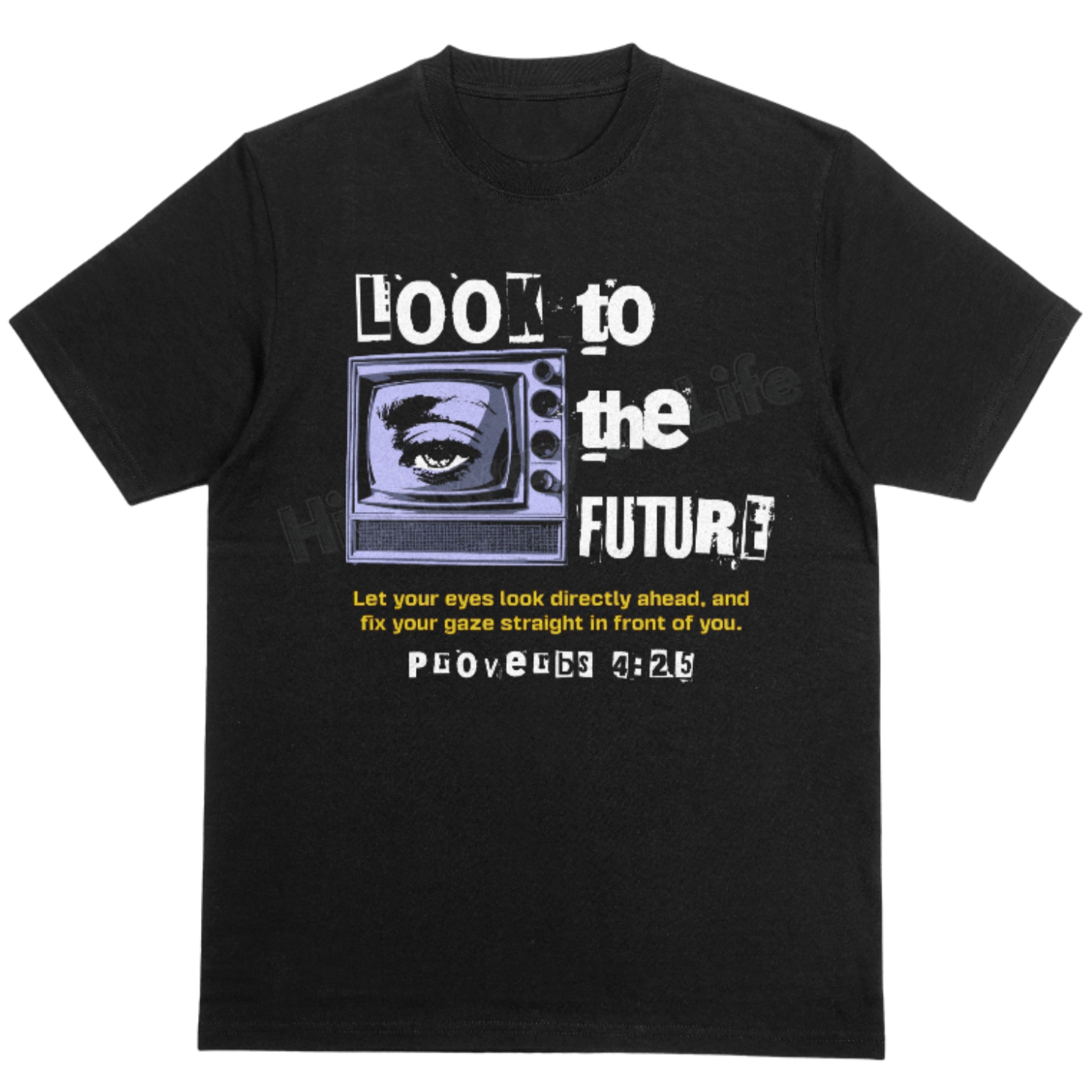 Look to the future, T-shirt