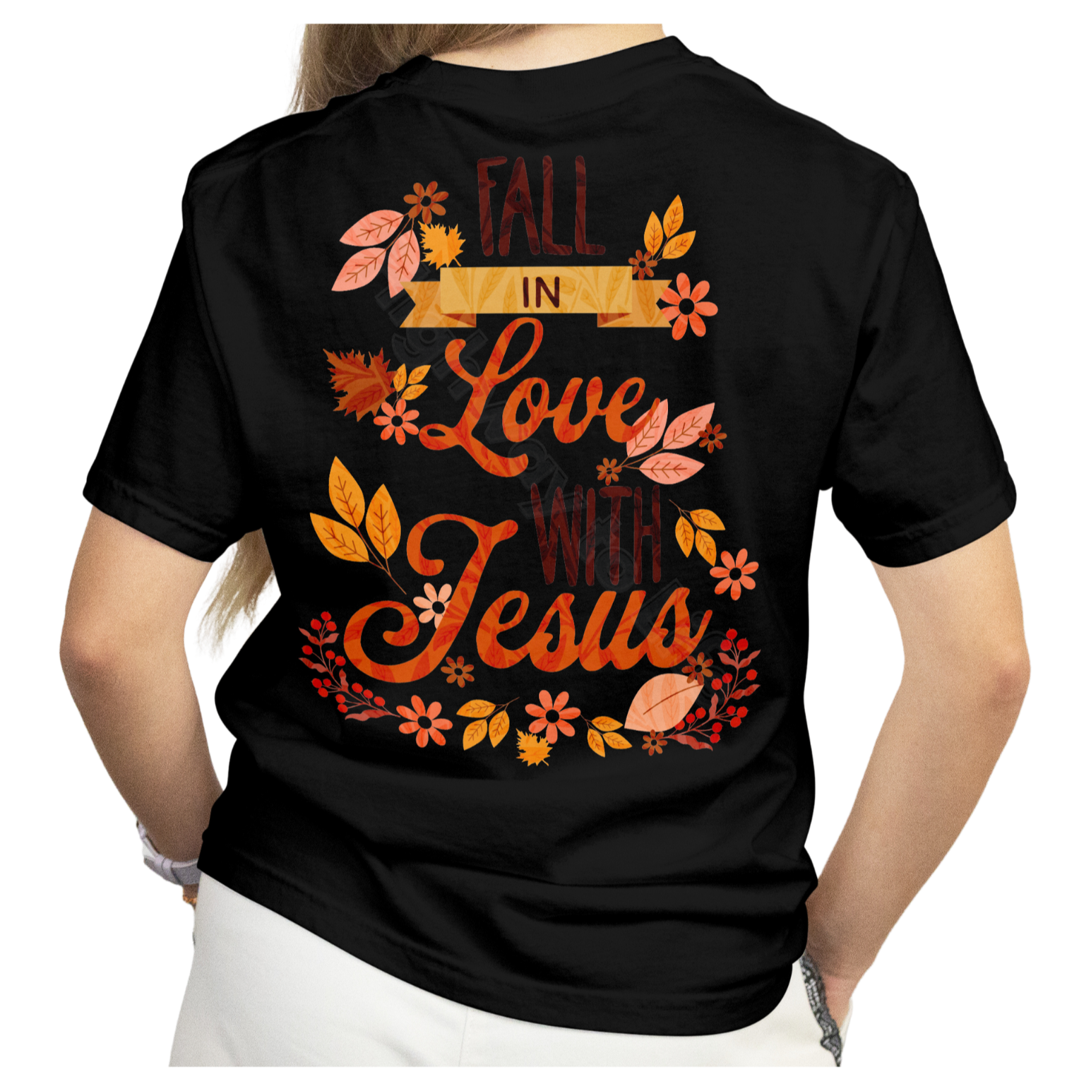 Fall in love with Jesus, T-shirt