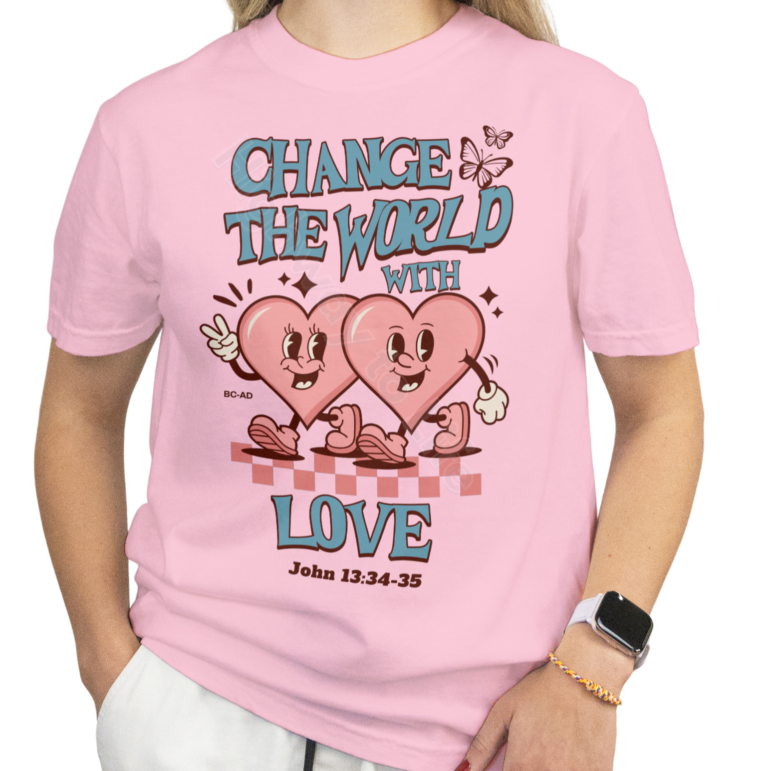 Change the world with love, T-shirt