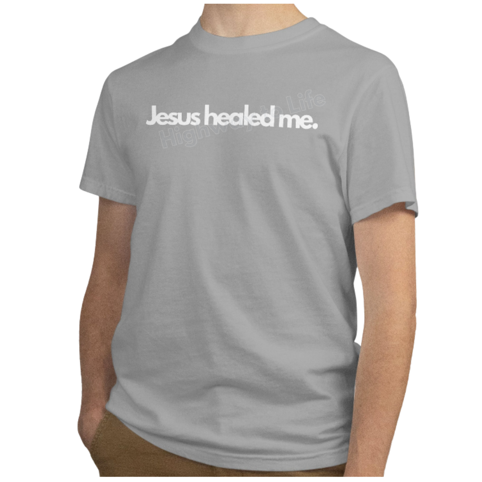 Jesus healed me. T-shirt