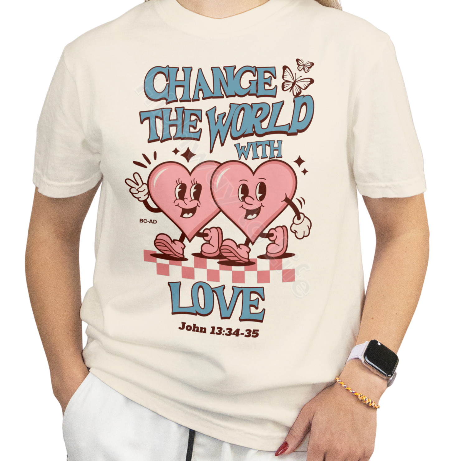 Change the world with love, T-shirt