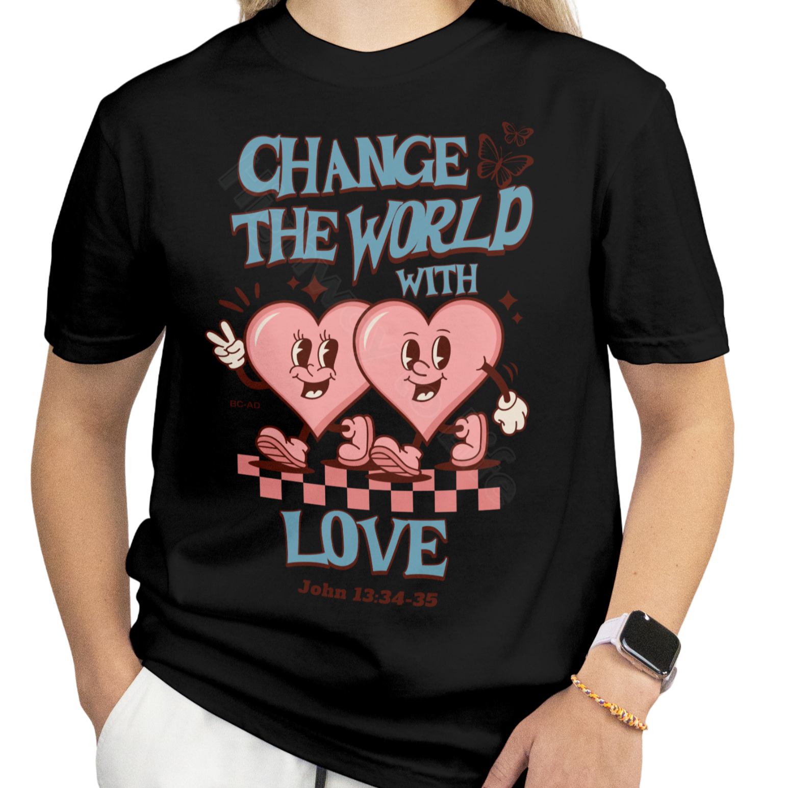 Change the world with love, T-shirt