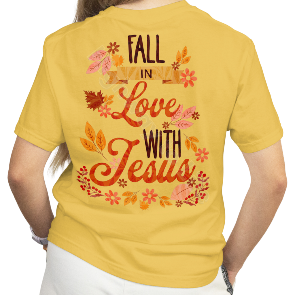 Fall in love with Jesus, T-shirt