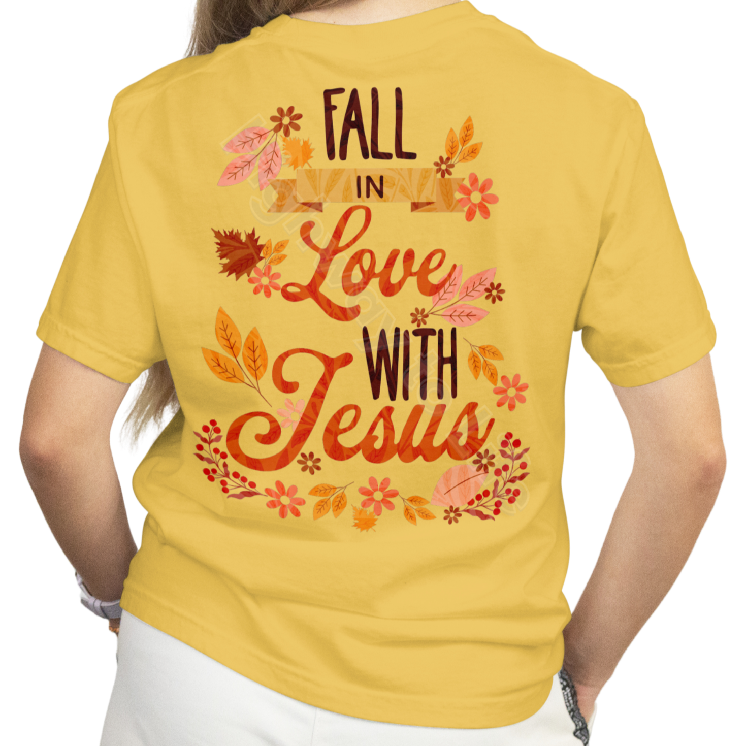 Fall in love with Jesus, T-shirt