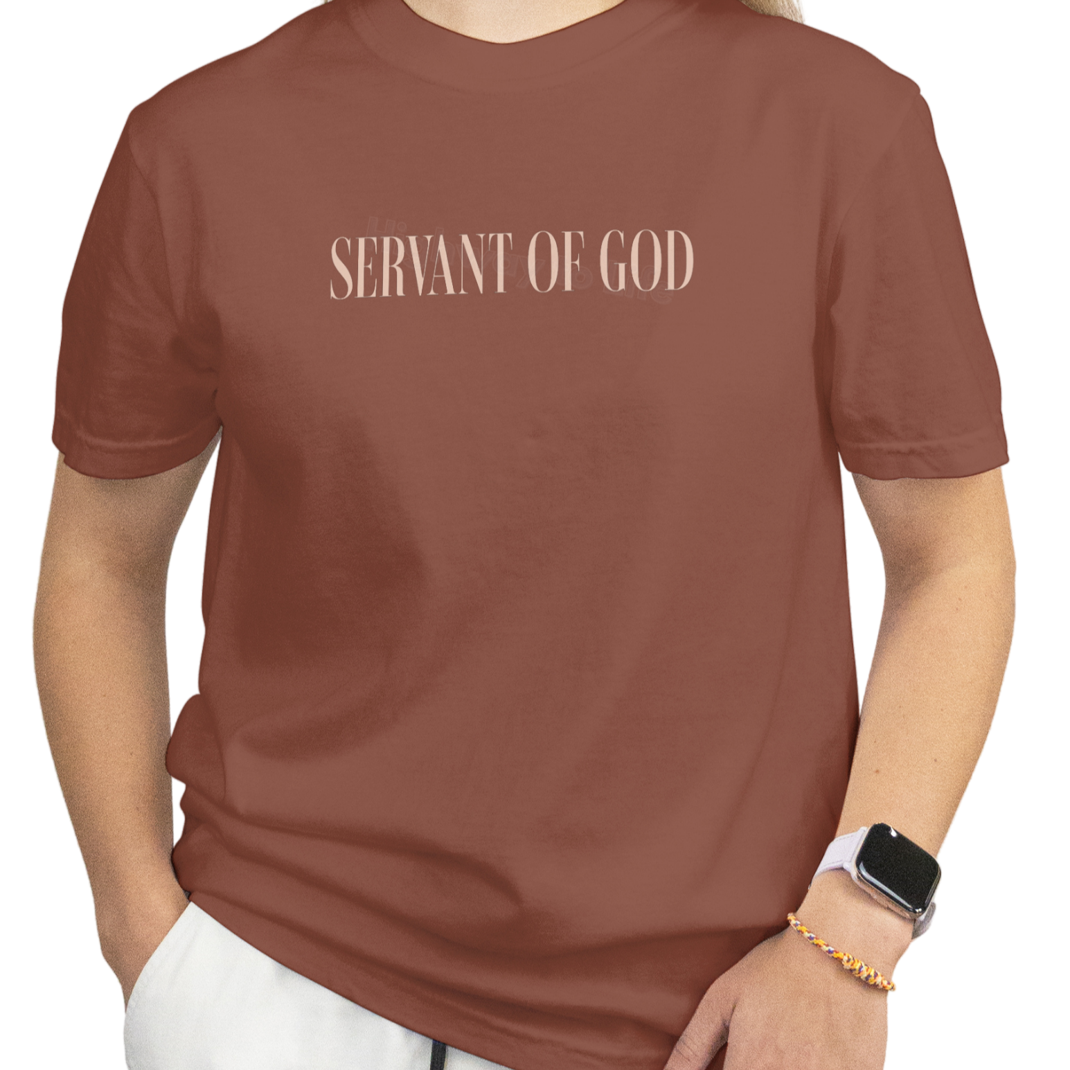 Servant of God (beige letters), T-shirt