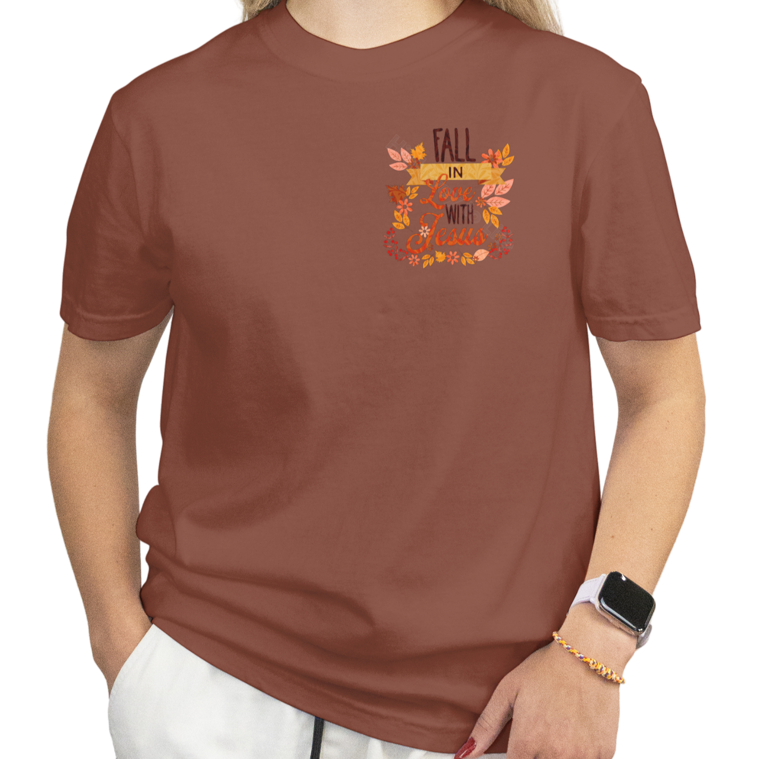 Fall in love with Jesus, T-shirt