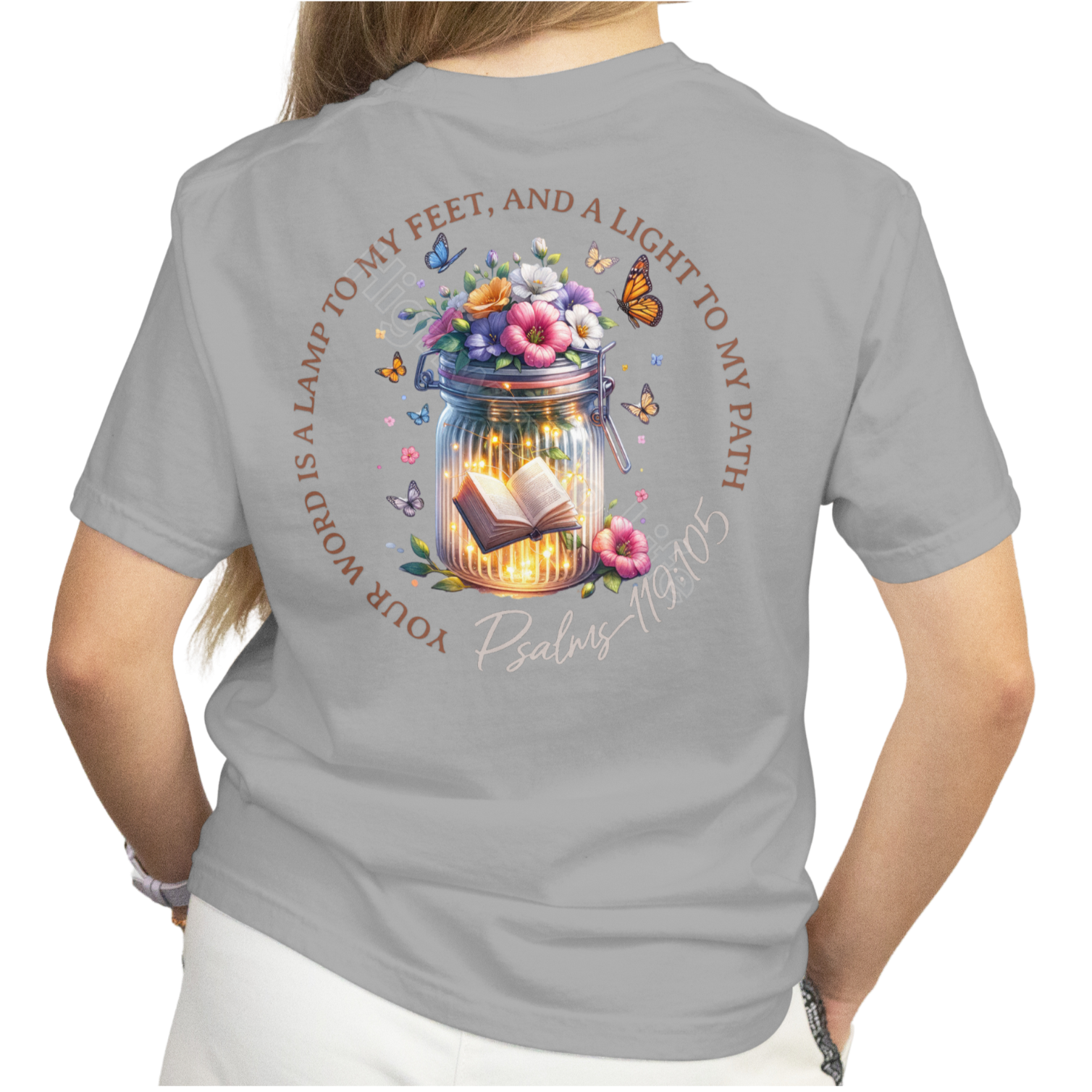 Your word is a lamp to my feet, T-shirt