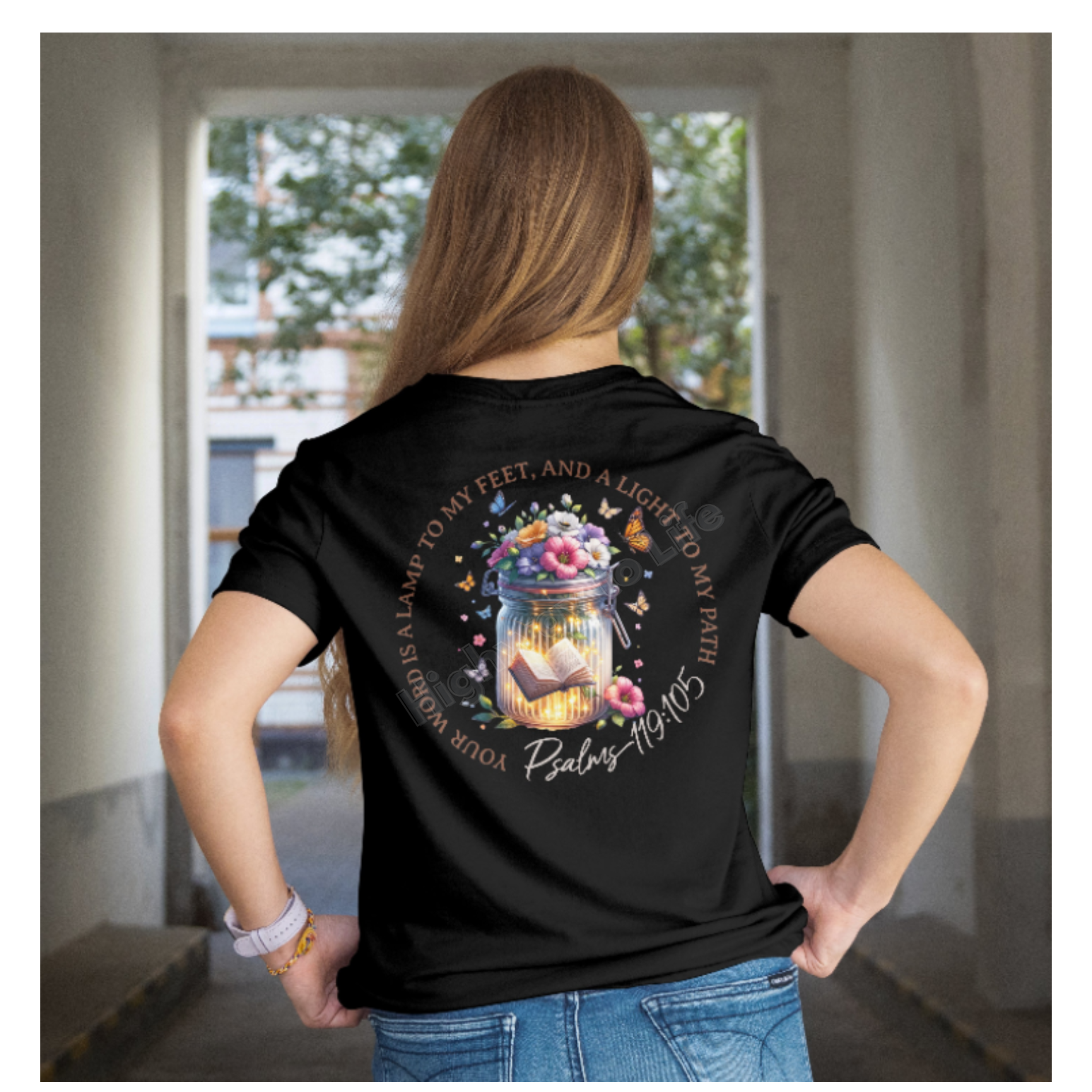 Your word is a lamp to my feet, T-shirt