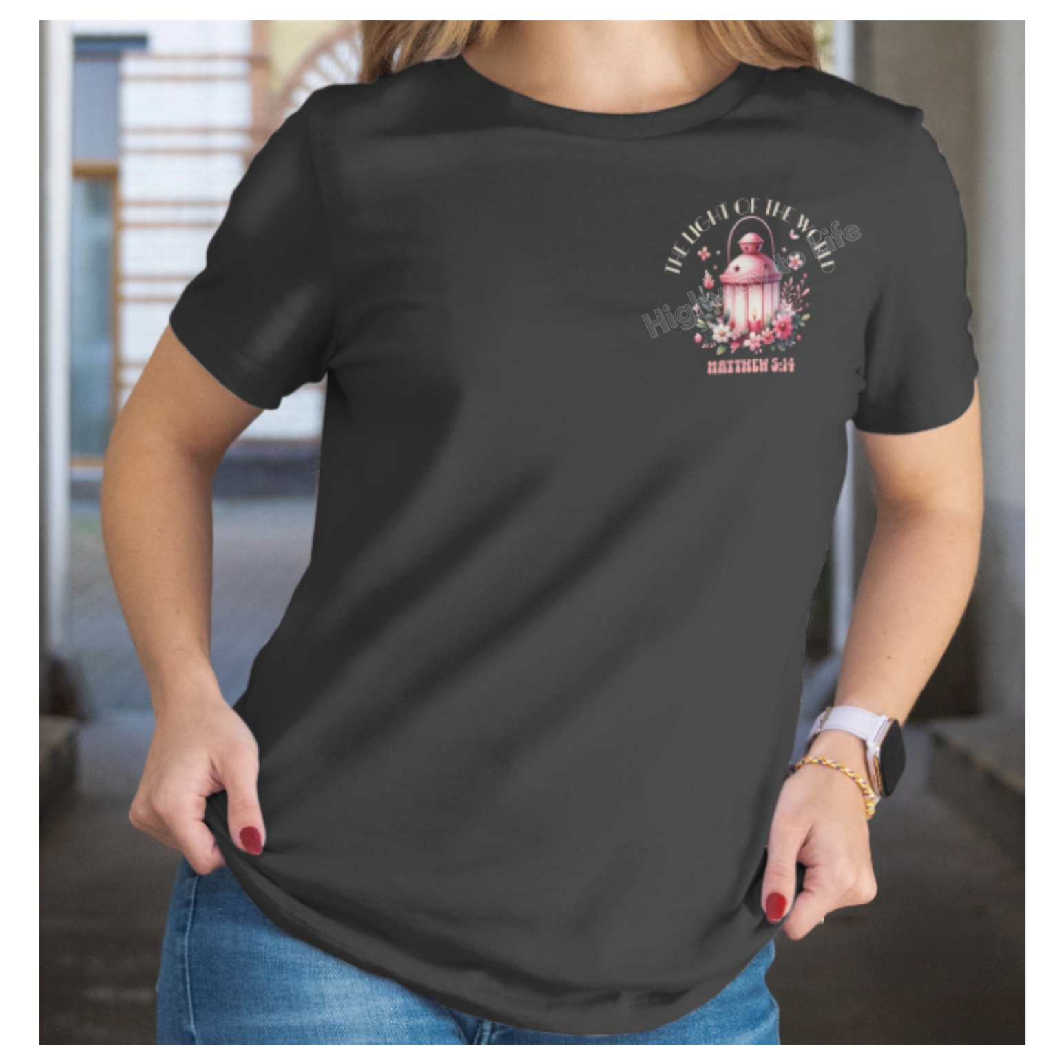 The light of the world, T-shirt