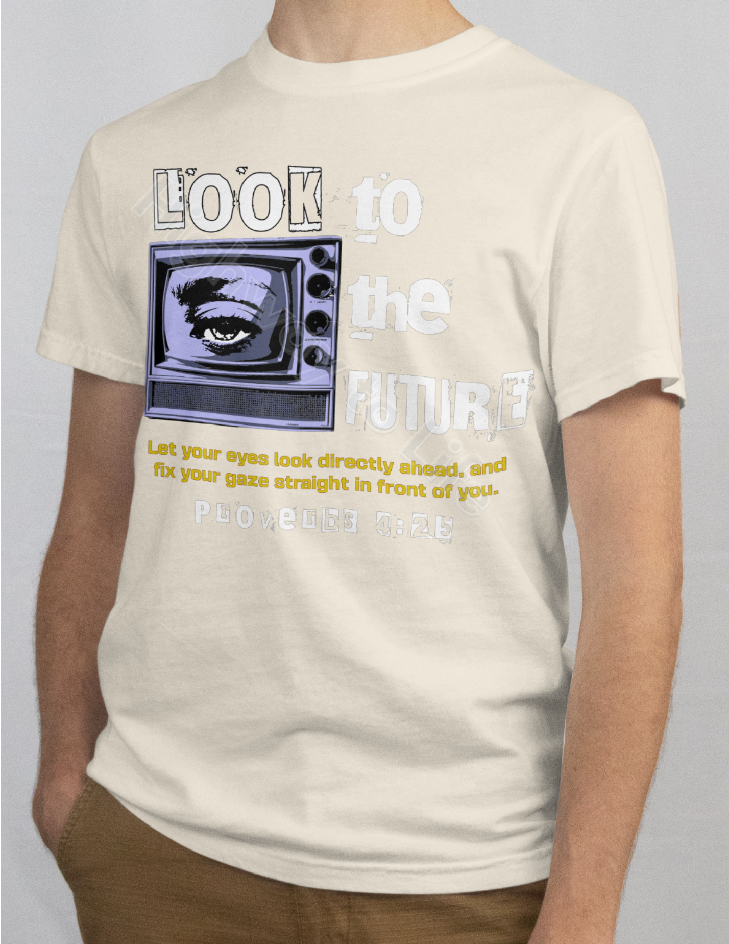 Look to the future, T-shirt