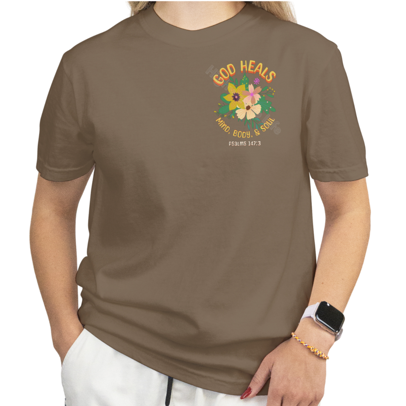 God heals (mind, body, soul), T-shirt