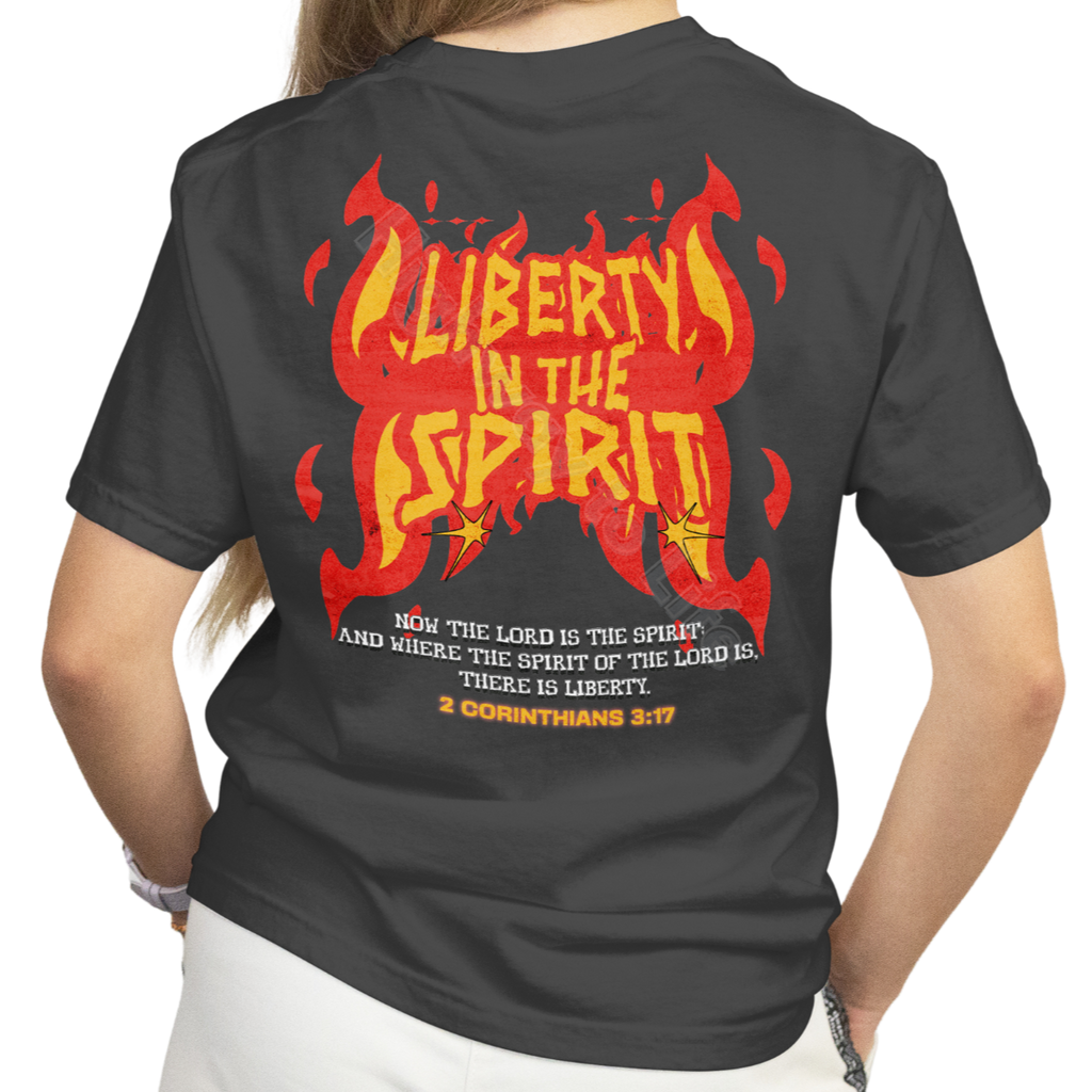 Liberty in the Spirit, T-shirt