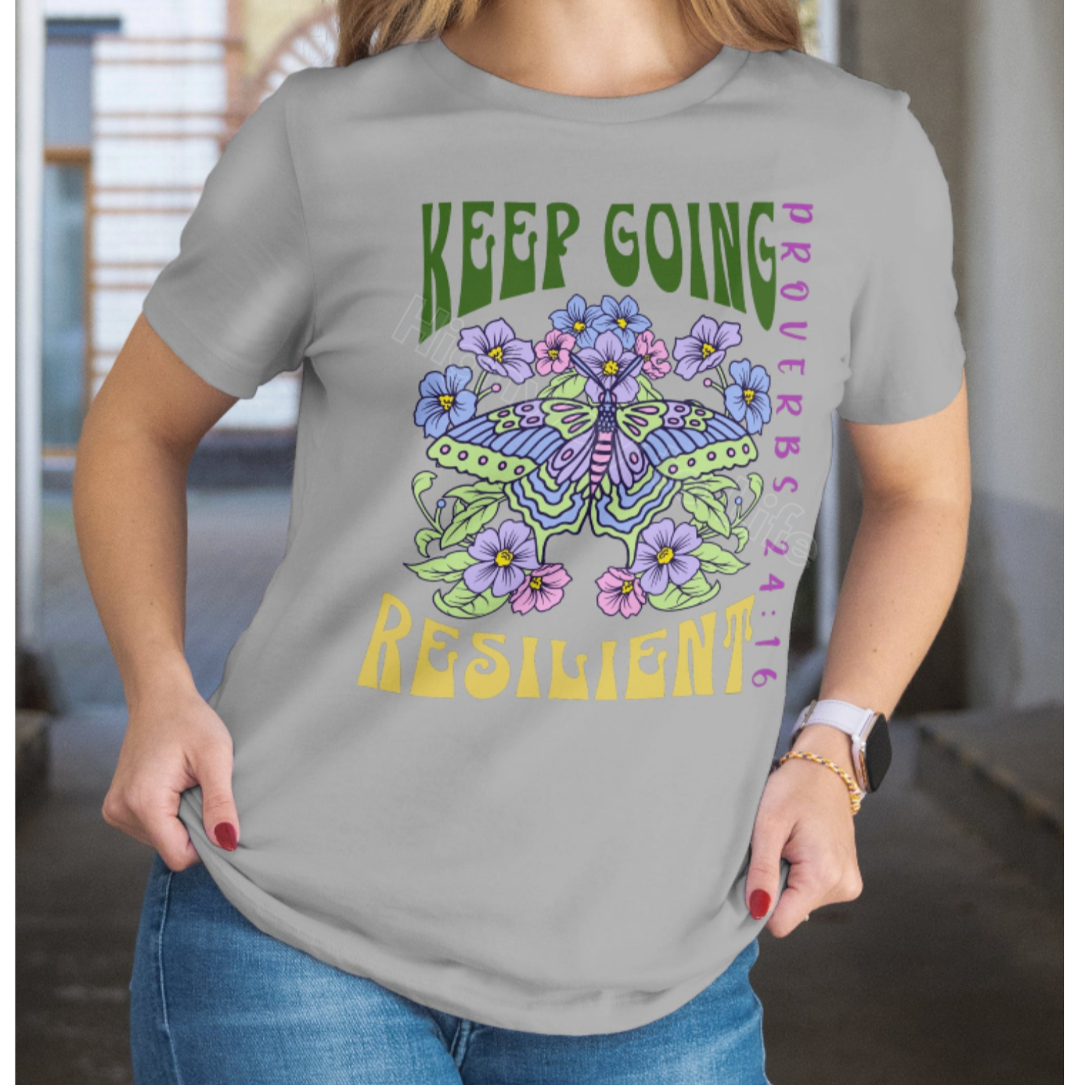 Keep going, Resilient, T-shirt