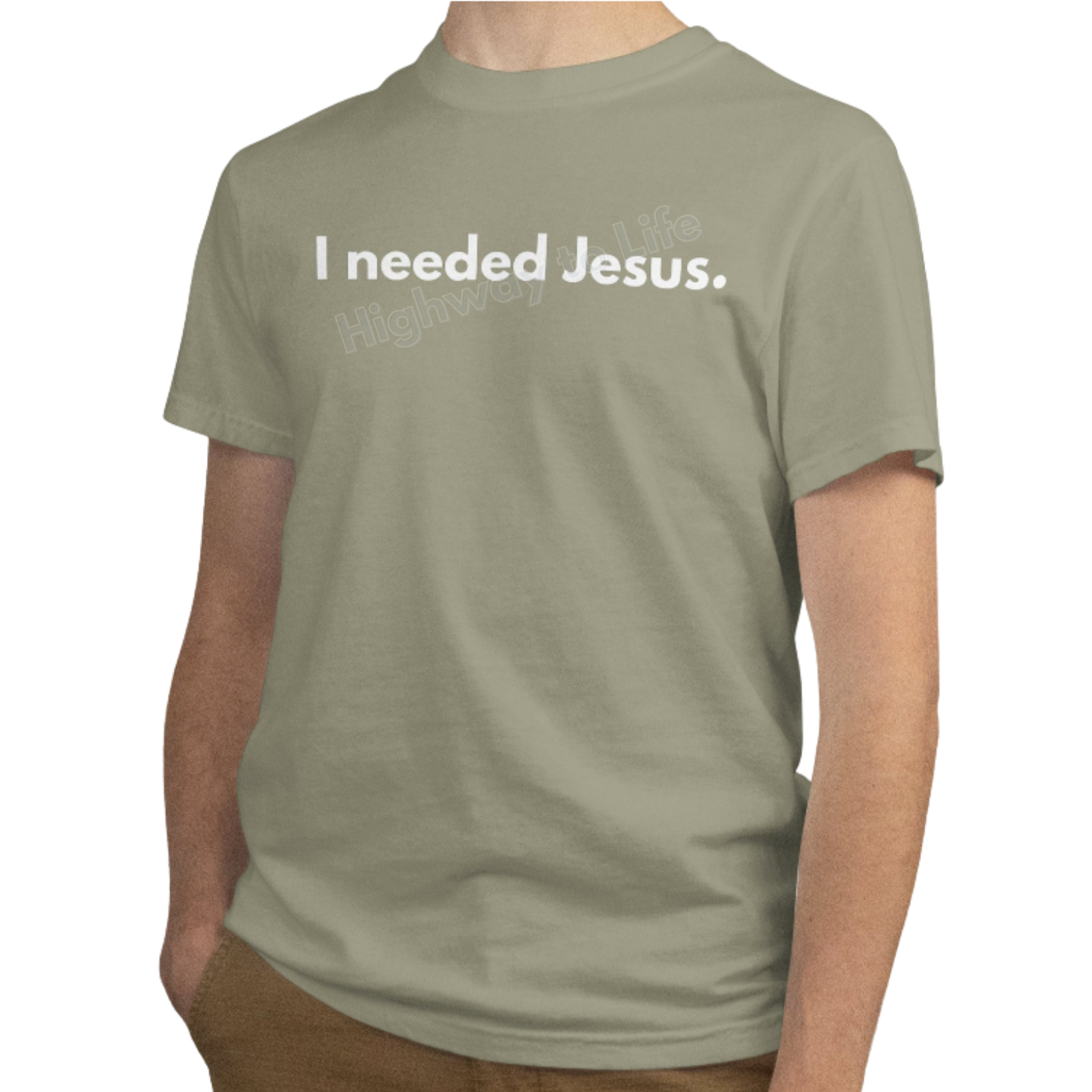 I needed Jesus. T-shirt