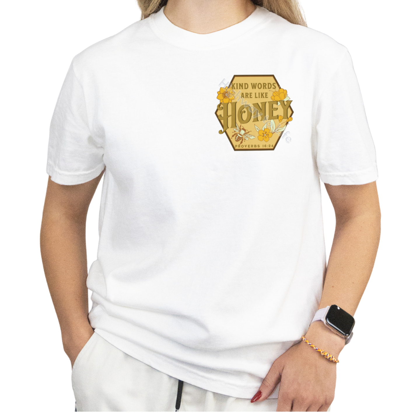 Kind words are like honey, T-shirt