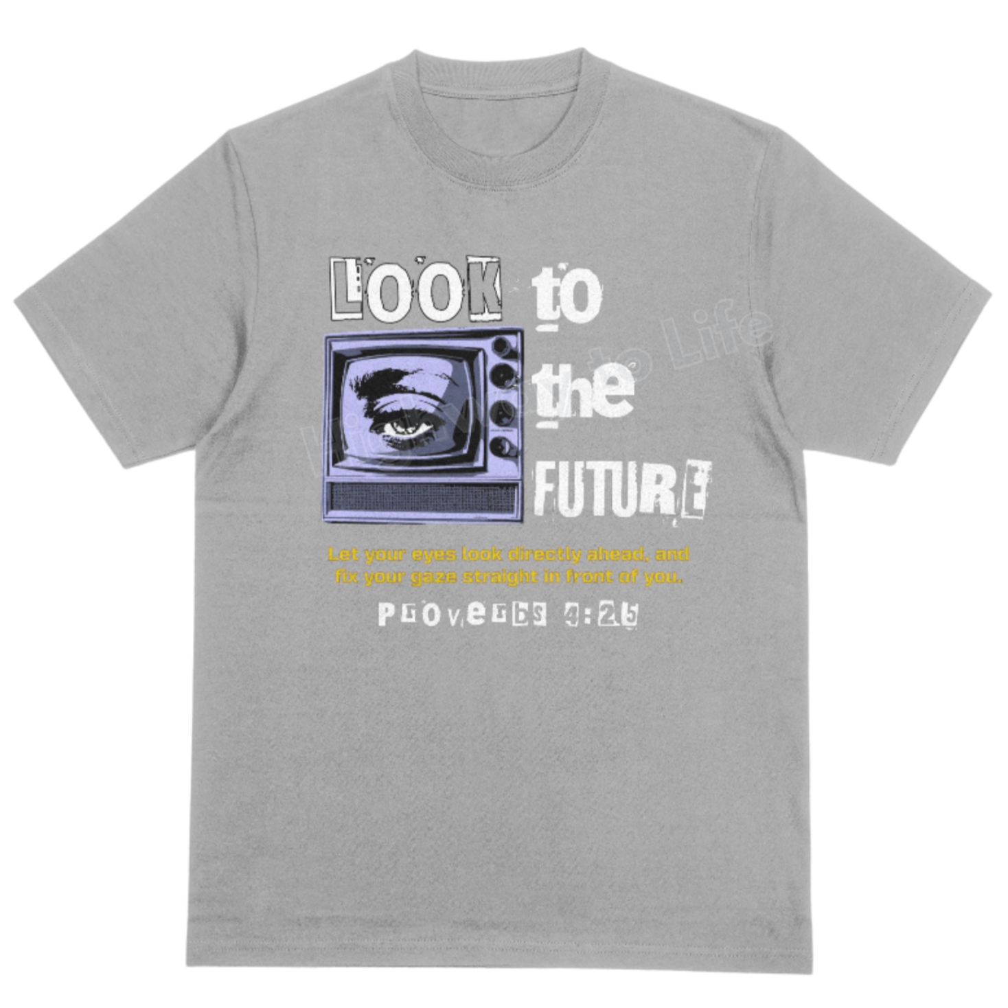 Look to the future, T-shirt