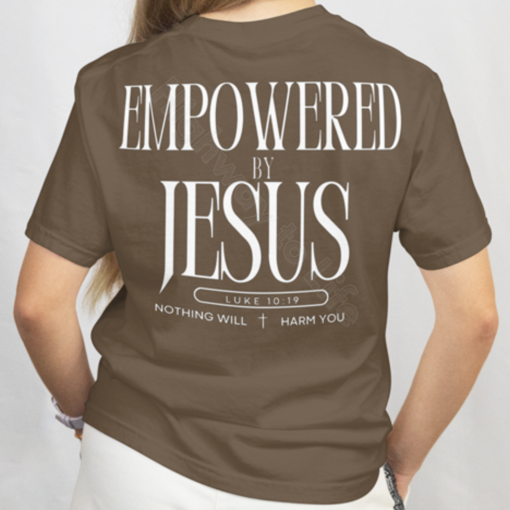 Empowered by Jesus, T-shirt