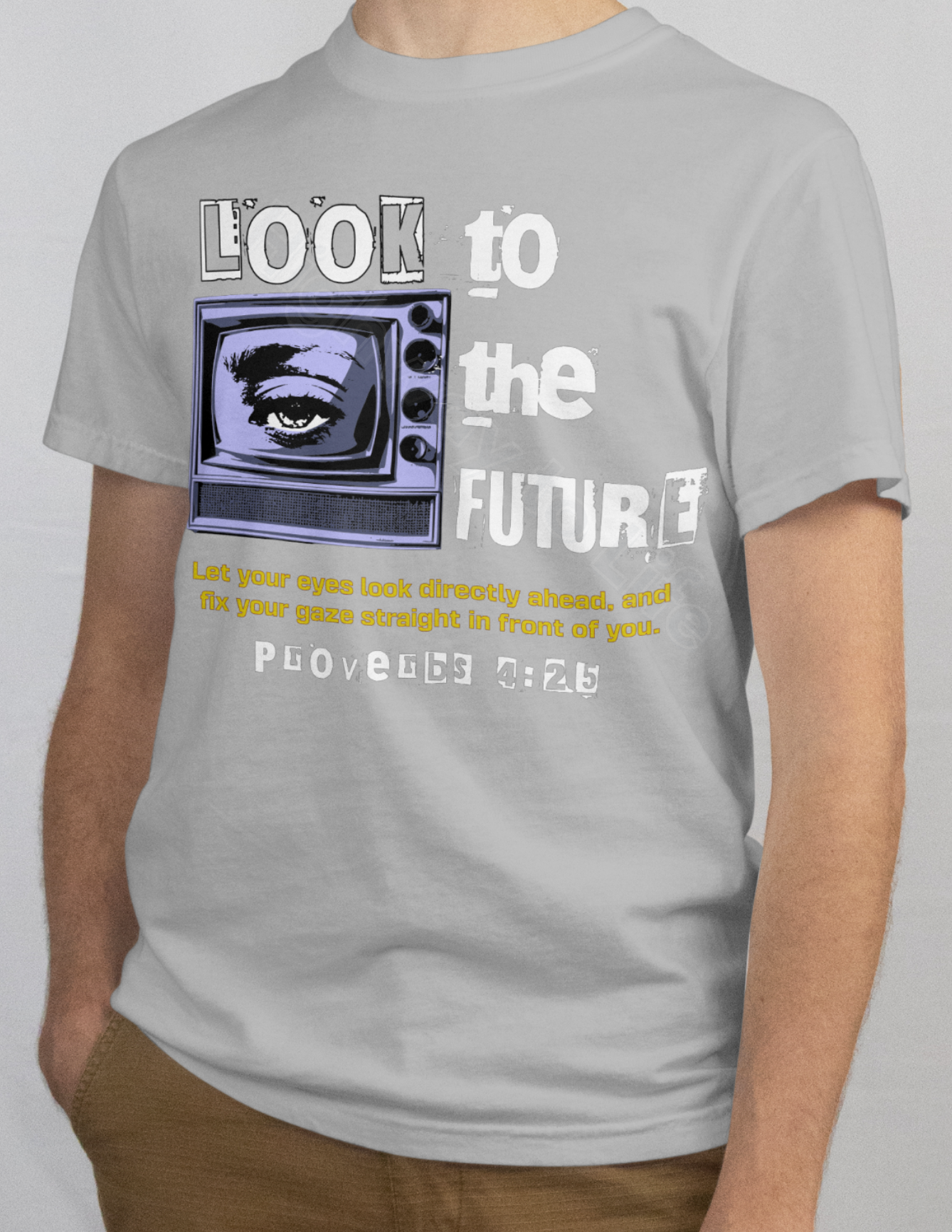 Look to the future, T-shirt