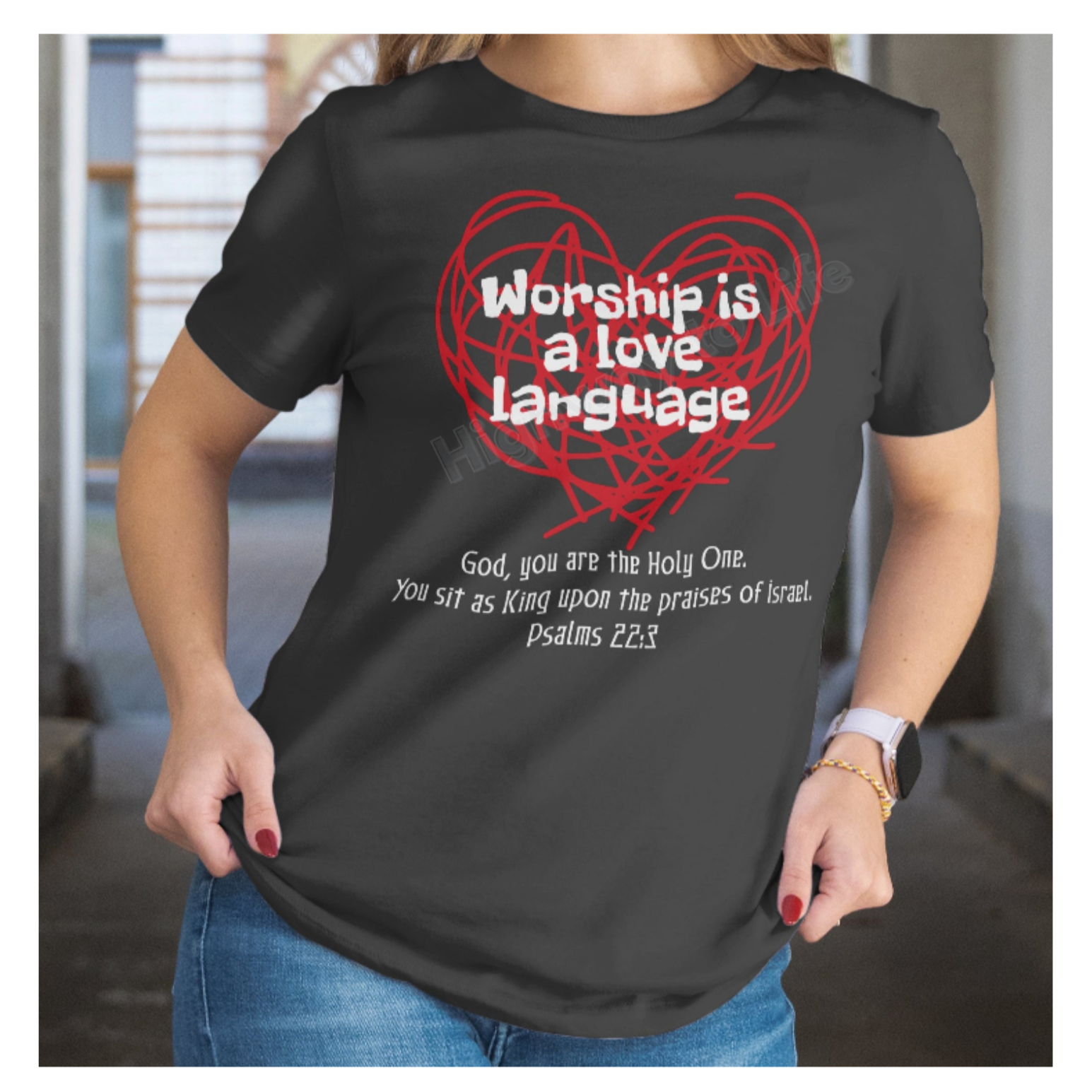 Worship is a love language, T-shirt