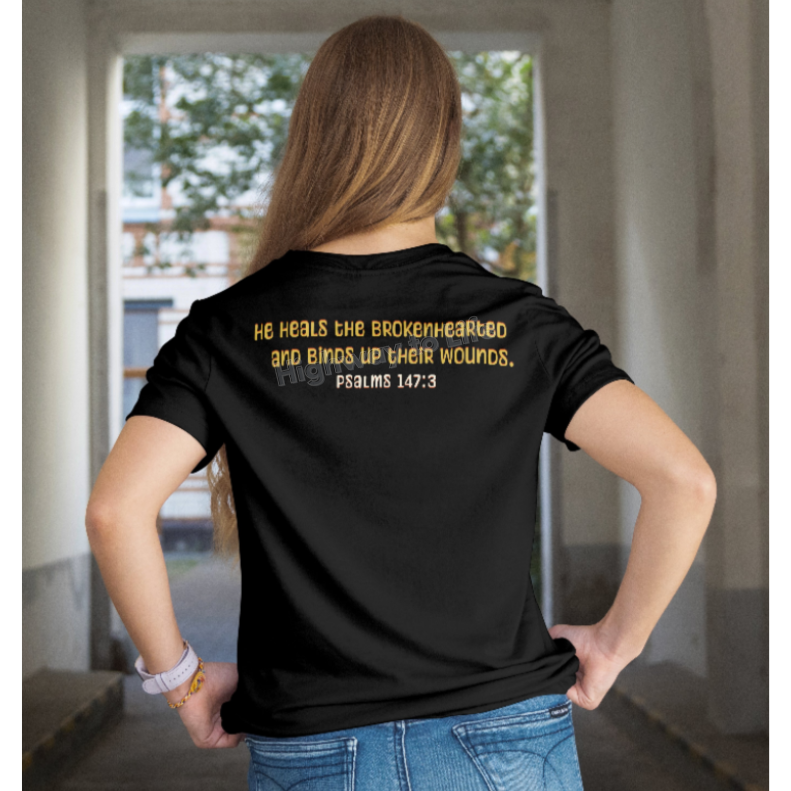 God heals (mind, body, soul), T-shirt