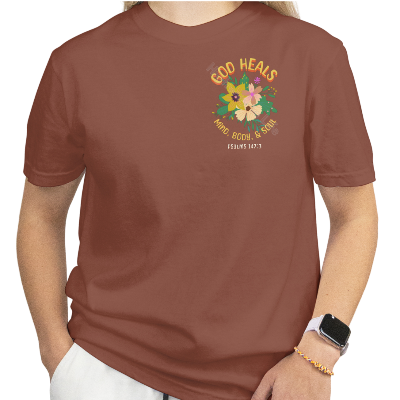 God heals (mind, body, soul), T-shirt