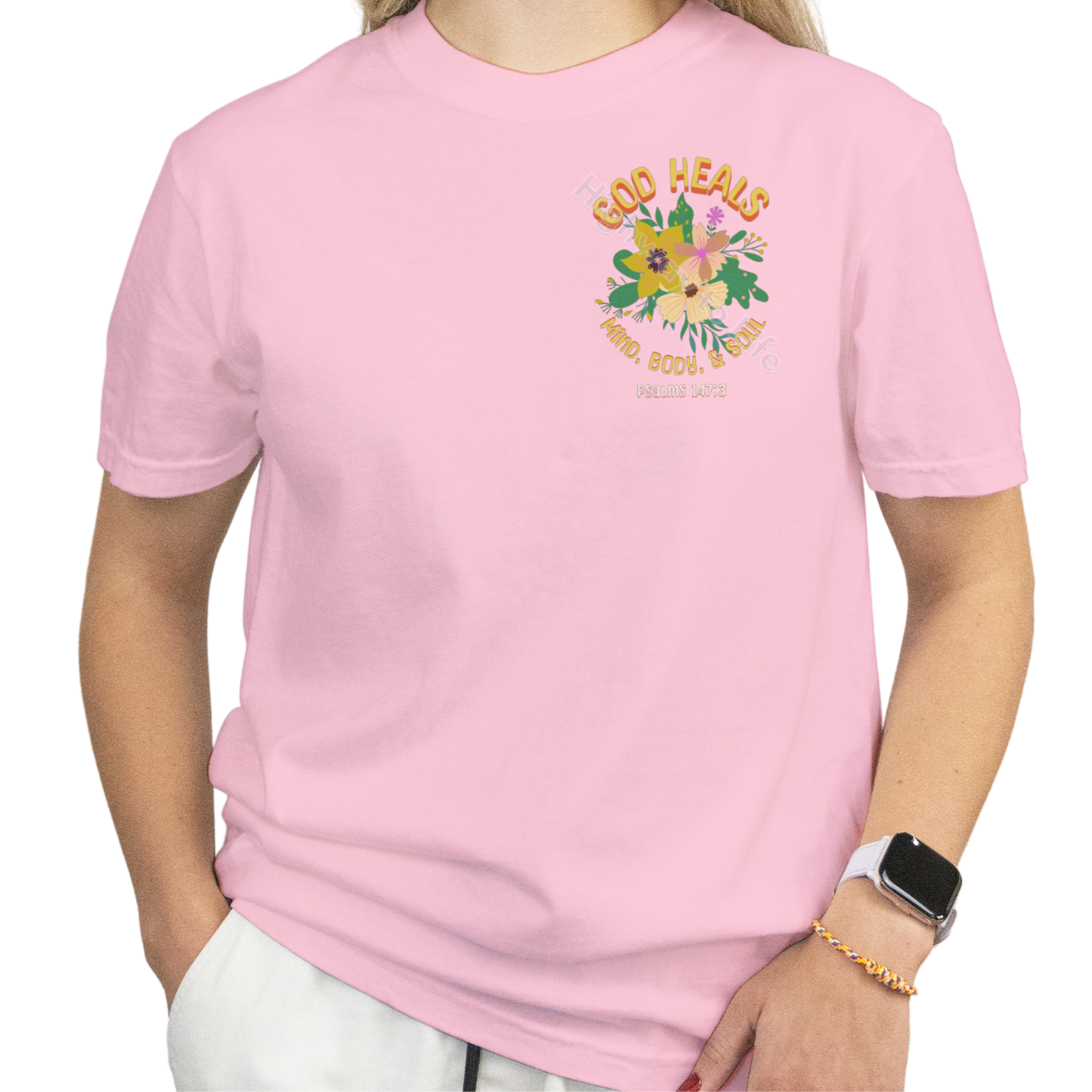 God heals (mind, body, soul), T-shirt