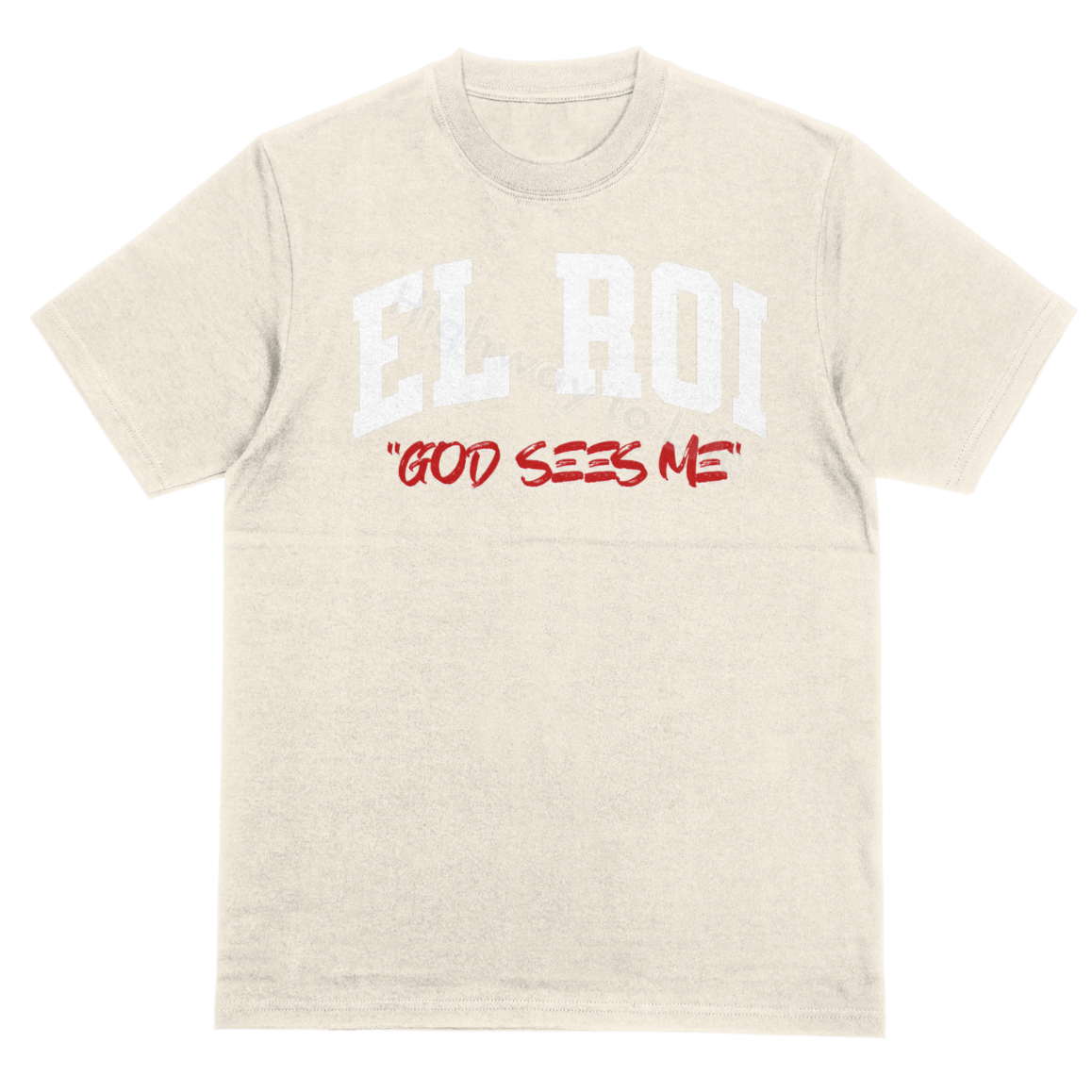 El Roi "God sees me", T-shirt