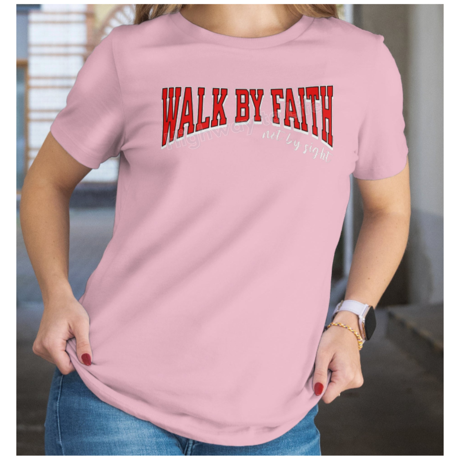 Walk by faith (not by sight), T-shirt