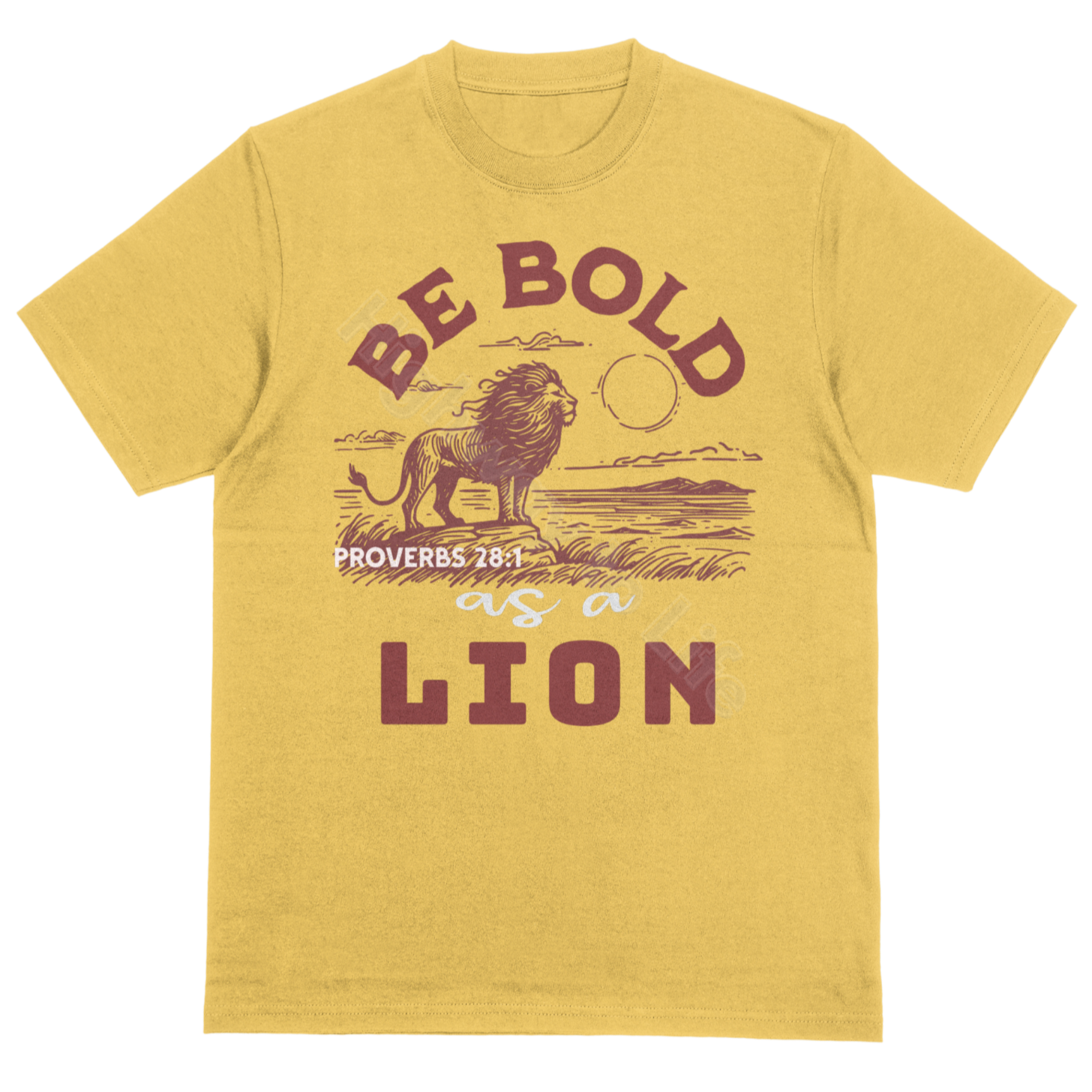 Be Bold as a Lion, T-shirt