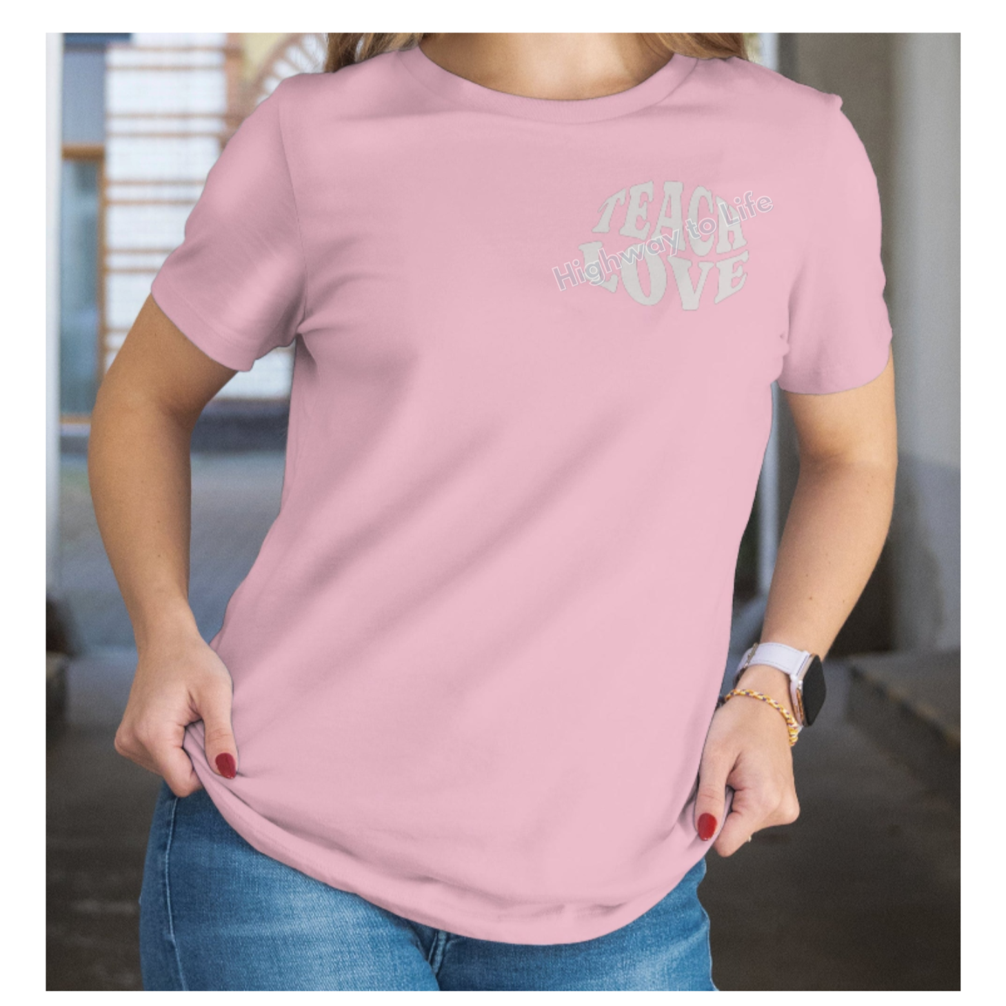 Teach love, T-shirt