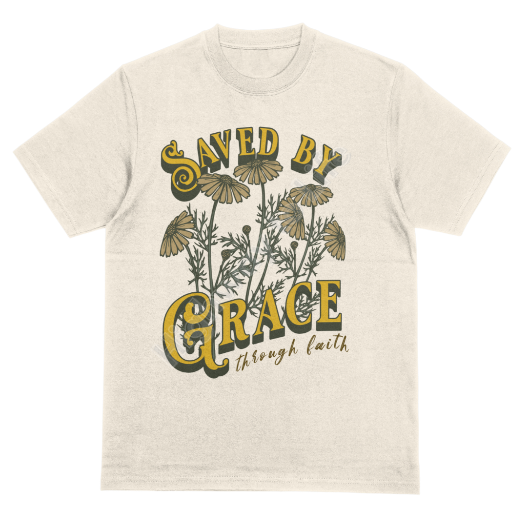 Saved by grace (through faith), T-shirt