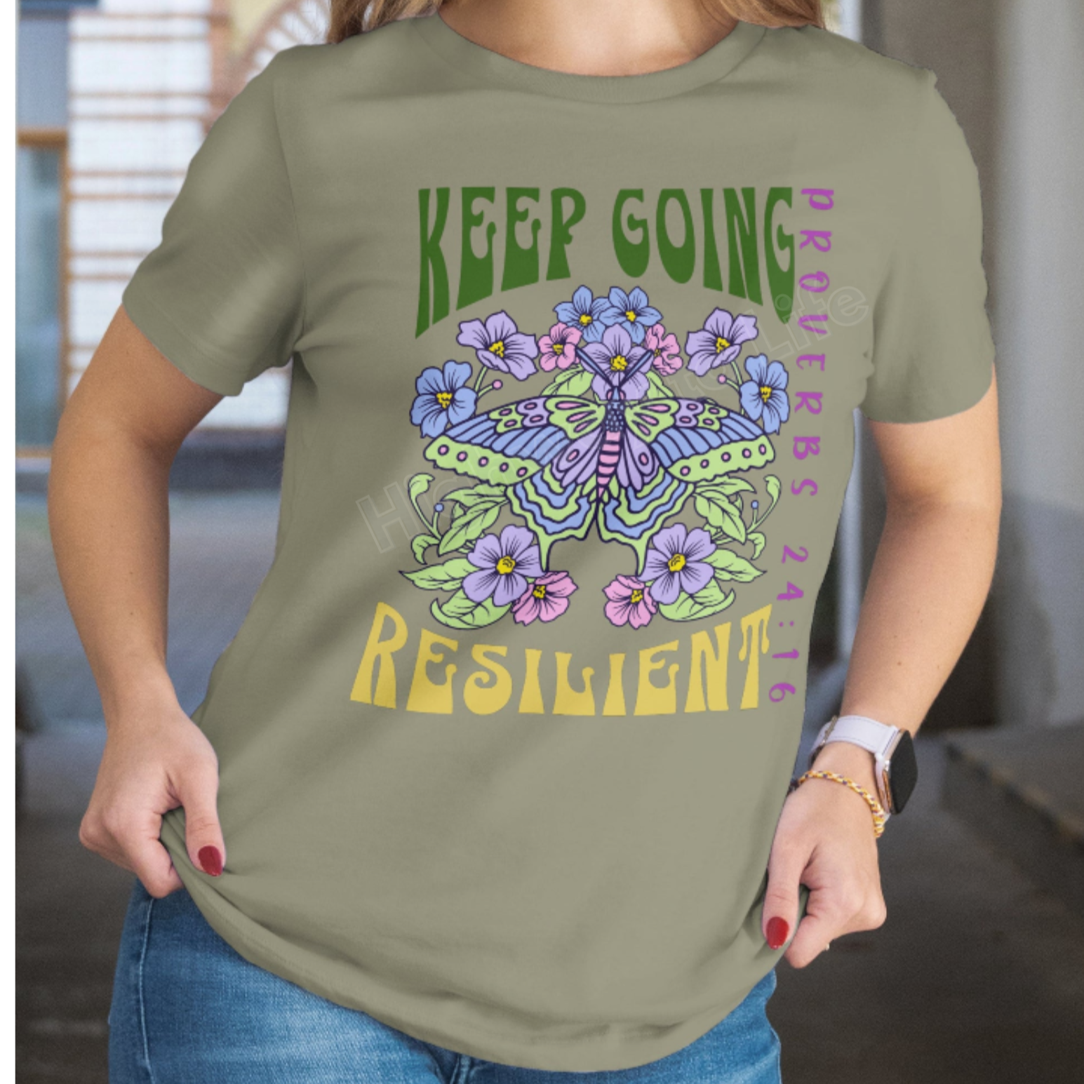 Keep going, Resilient, T-shirt