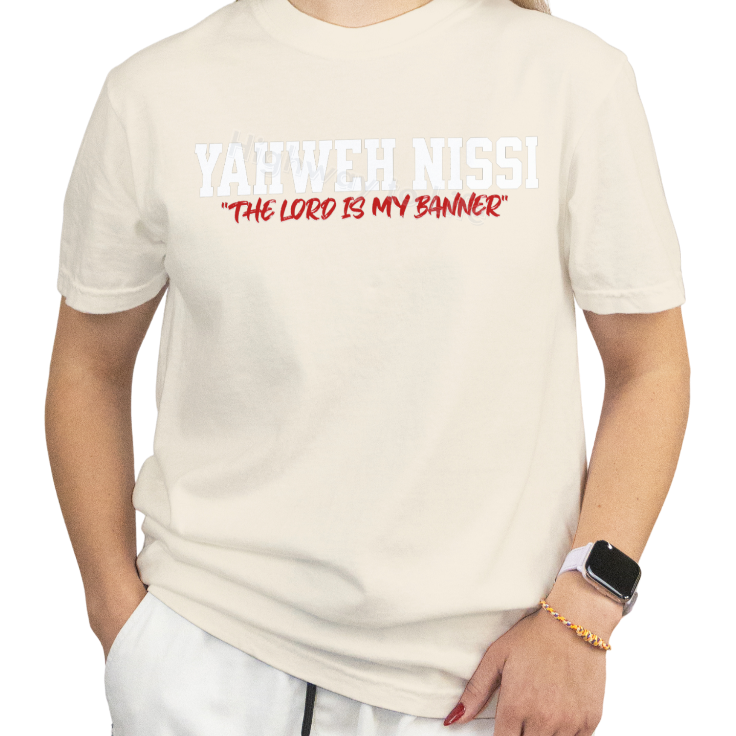 Yahweh Nissi "The Lord is My Banner", T-shirt