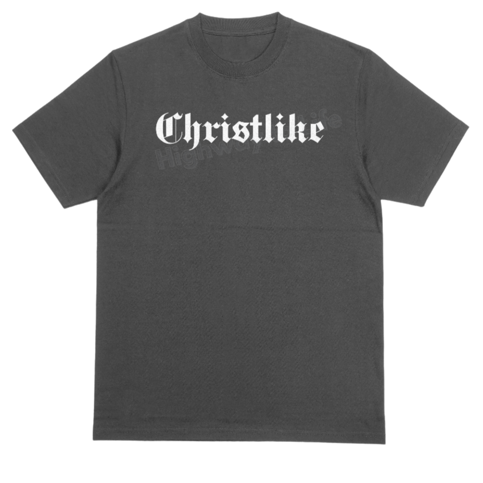 Christlike, T-shirt (white letters)