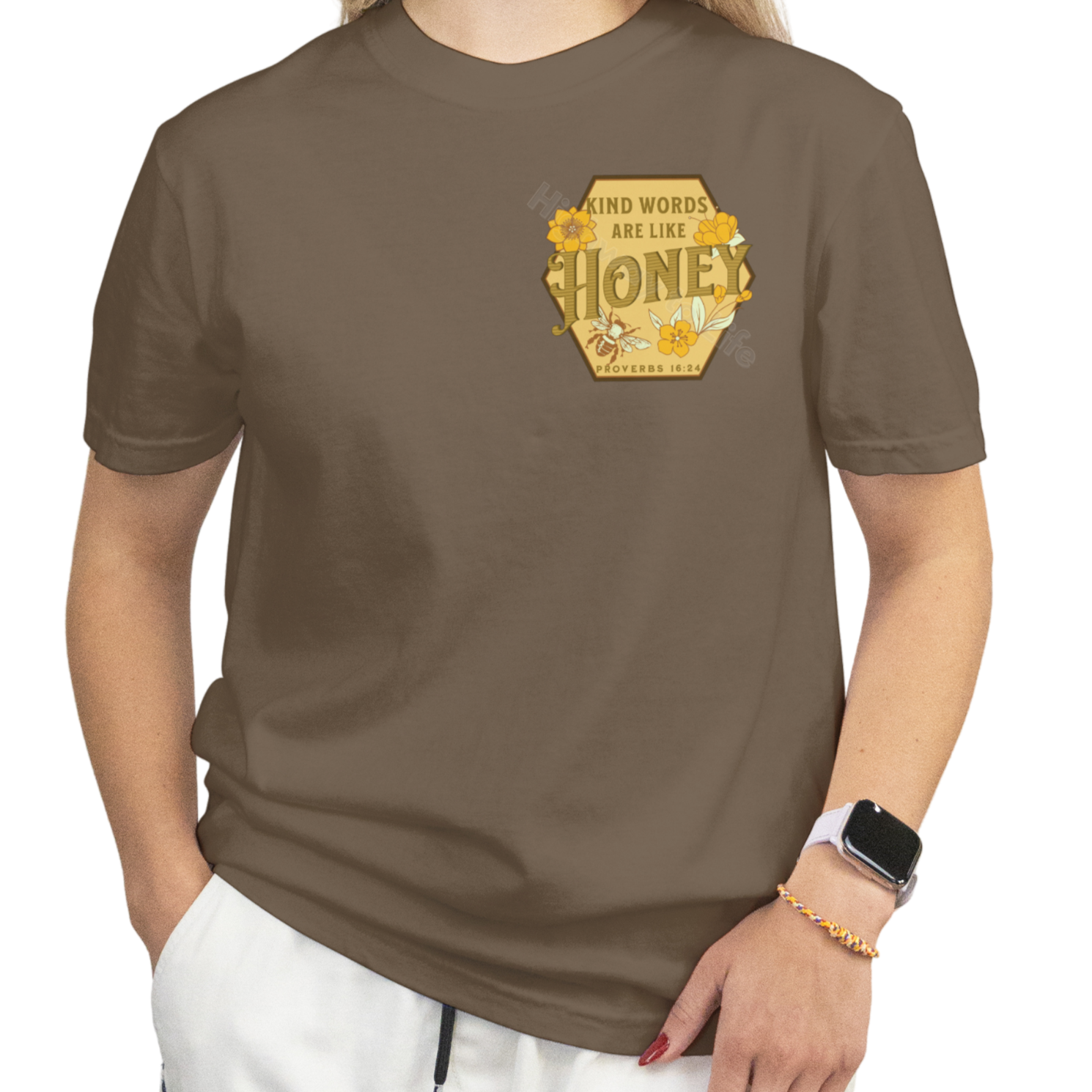 Kind words are like honey, T-shirt