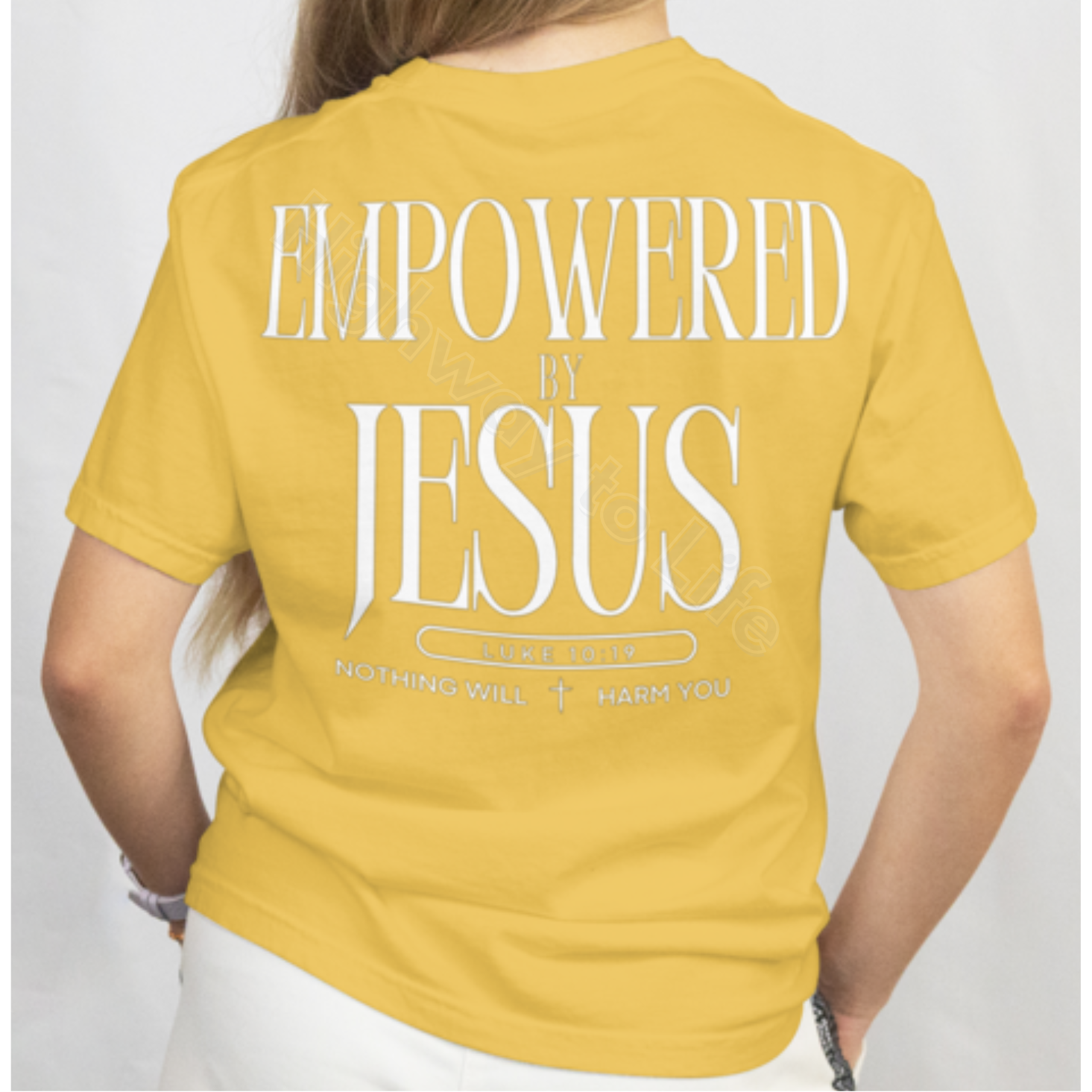 Empowered by Jesus, T-shirt