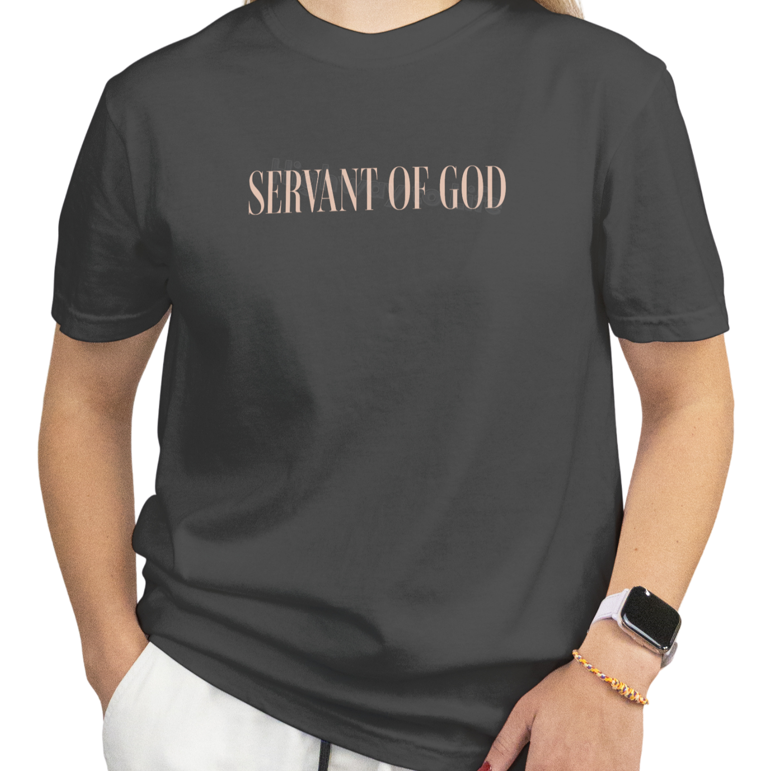 Servant of God (beige letters), T-shirt