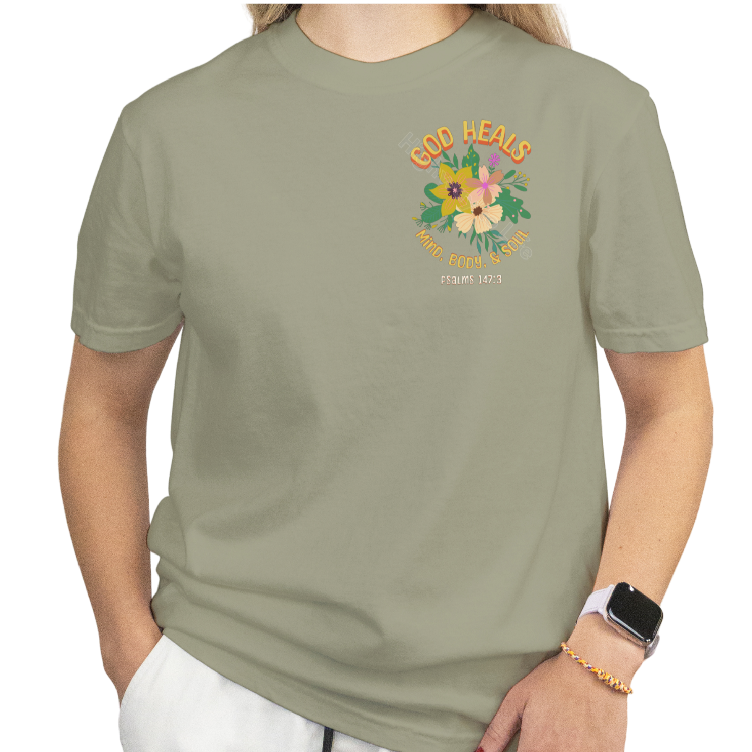 God heals (mind, body, soul), T-shirt