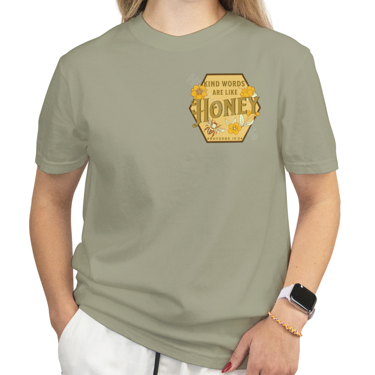 Kind words are like honey, T-shirt