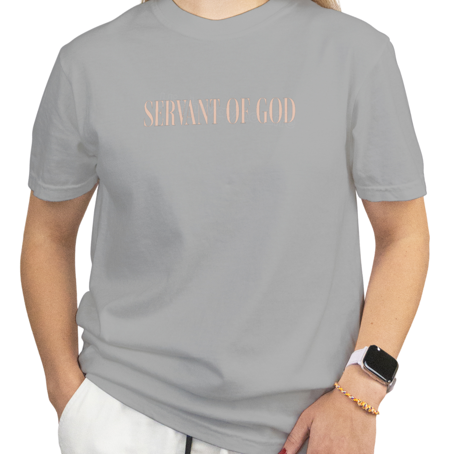 Servant of God (beige letters), T-shirt