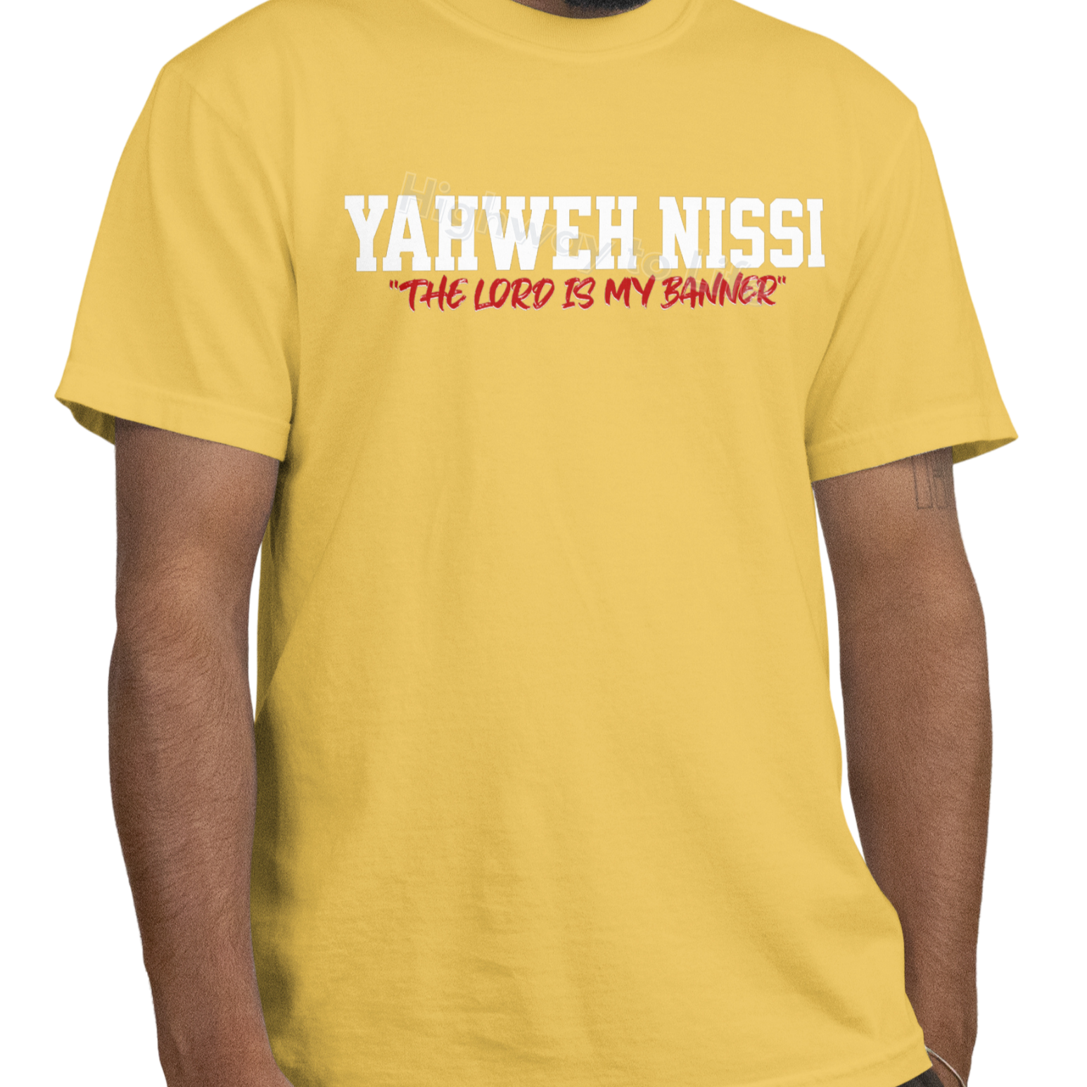 Yahweh Nissi "The Lord is My Banner", T-shirt