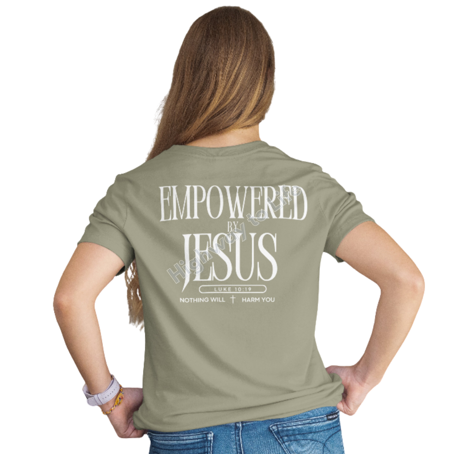 Empowered by Jesus, T-shirt