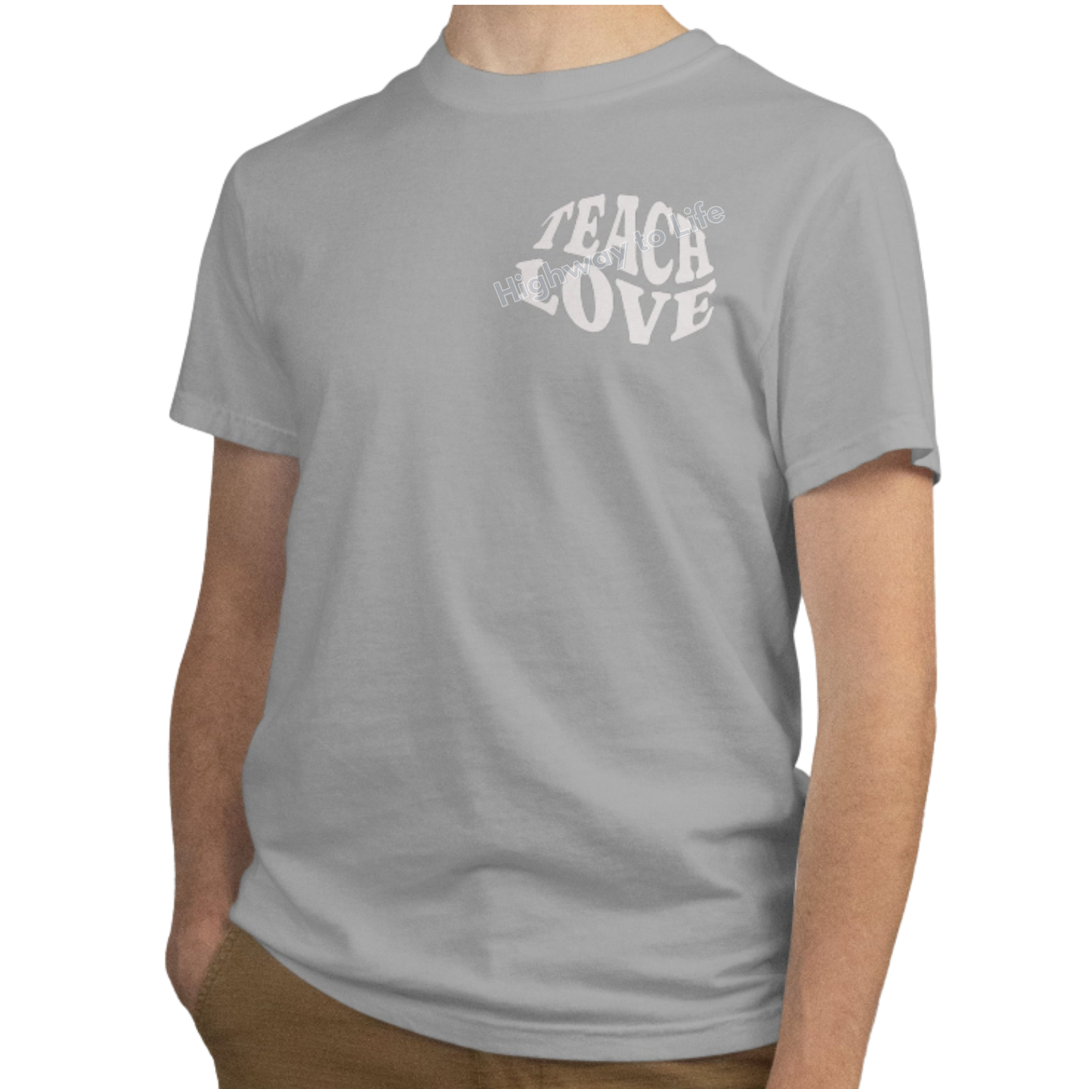 Teach love, T-shirt