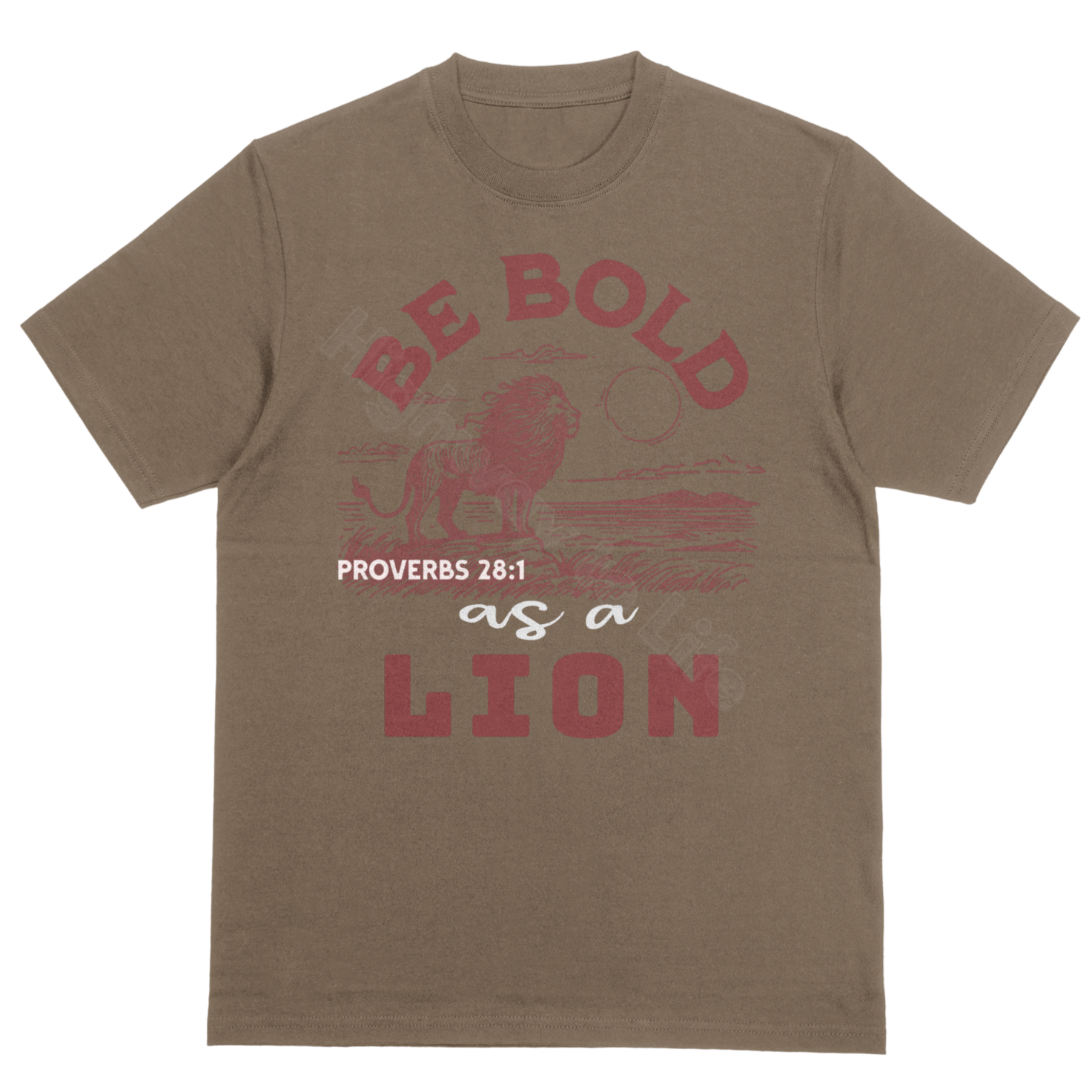 Be Bold as a Lion, T-shirt