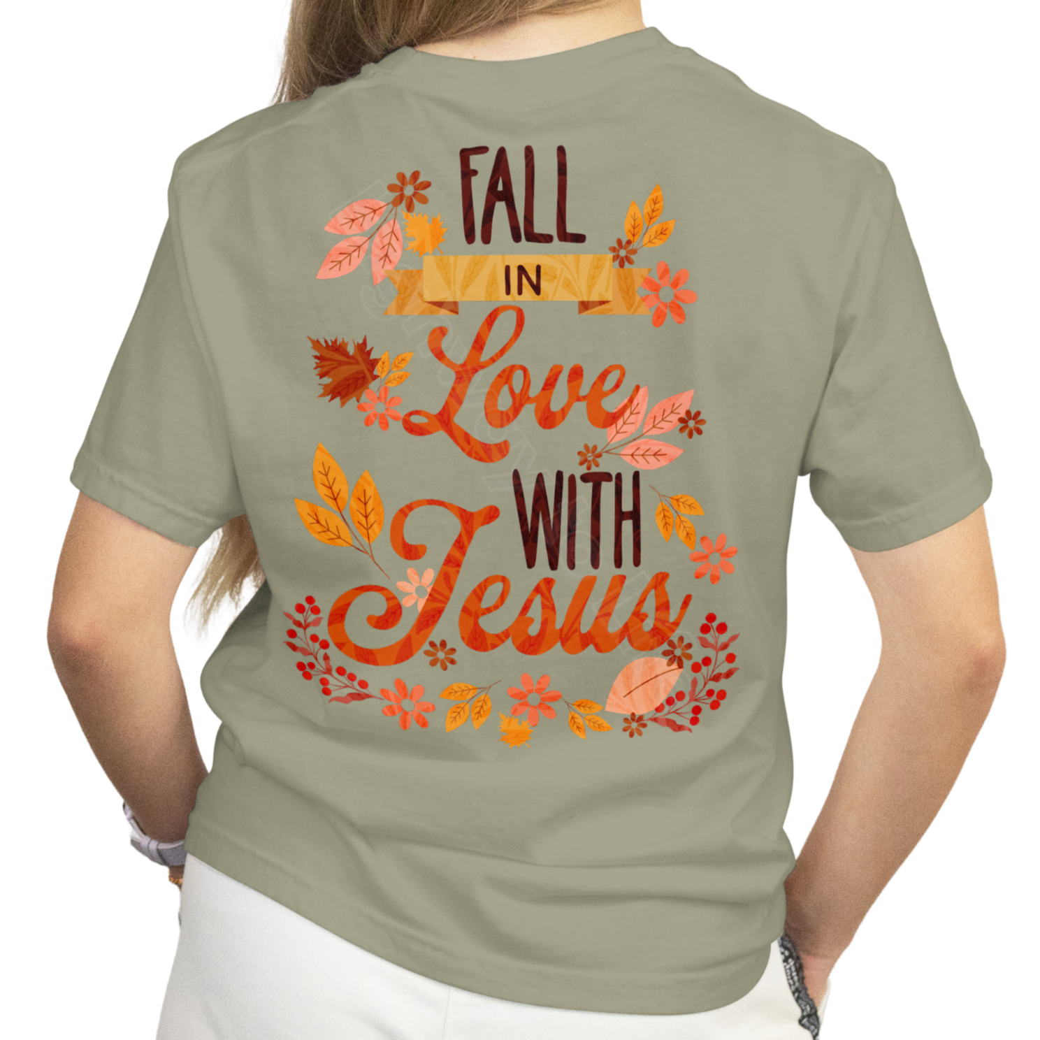 Fall in love with Jesus, T-shirt