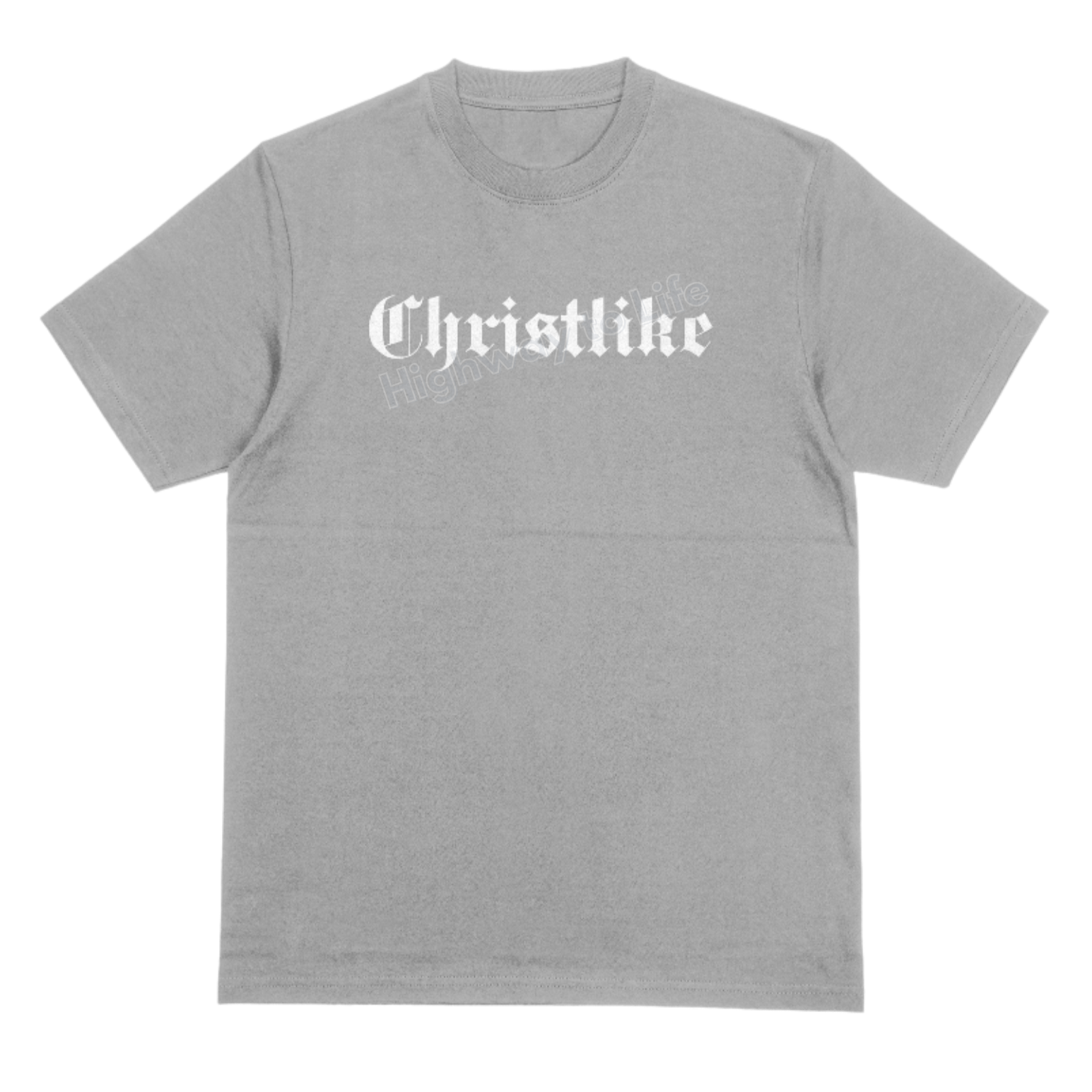 Christlike, T-shirt (white letters)