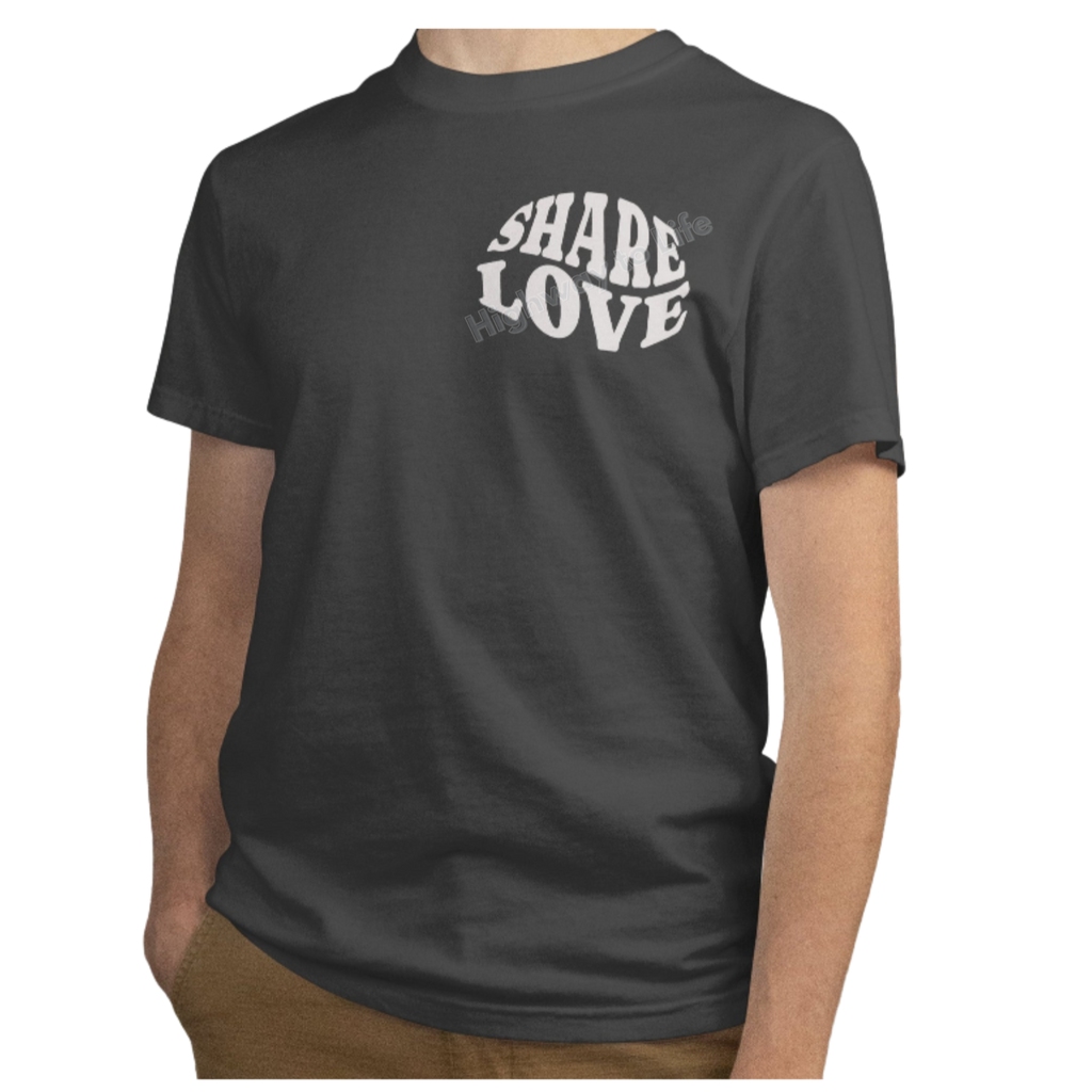 Share love, T-shirt
