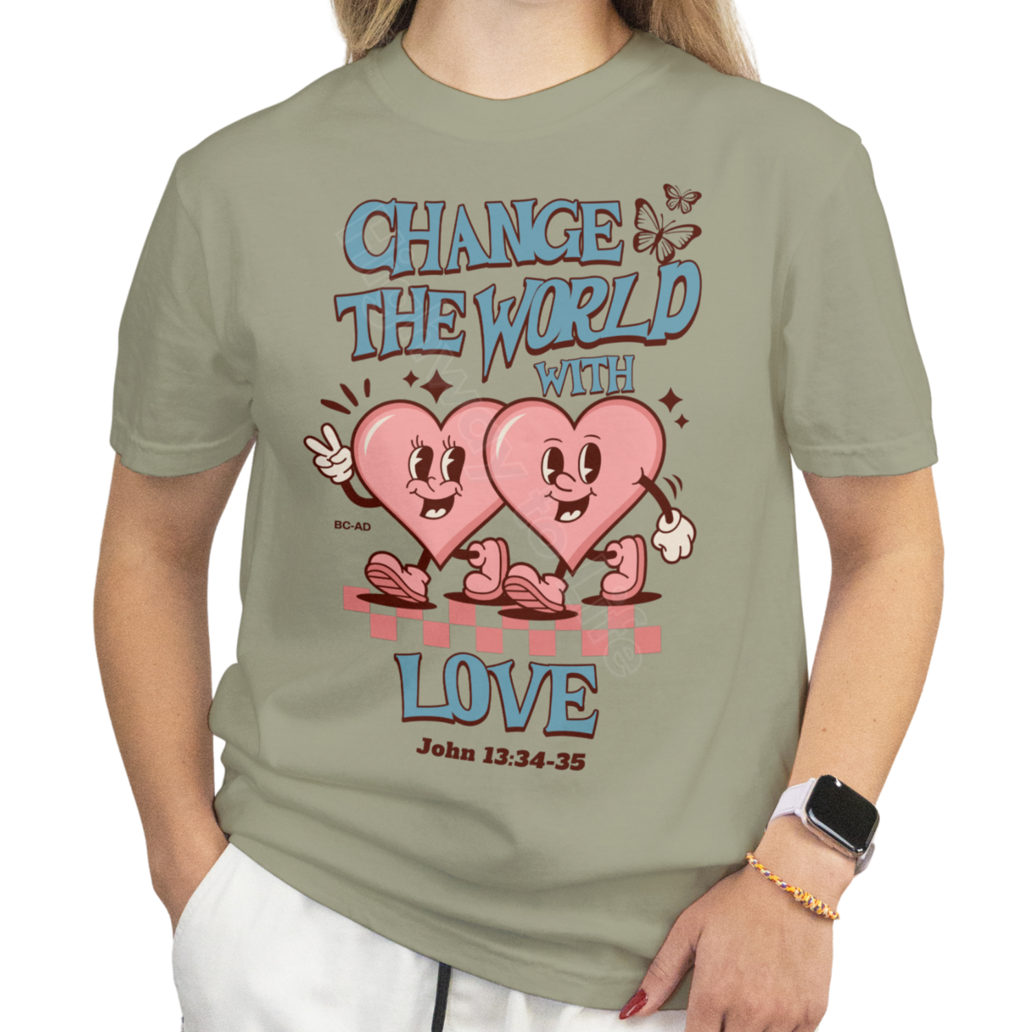 Change the world with love, T-shirt