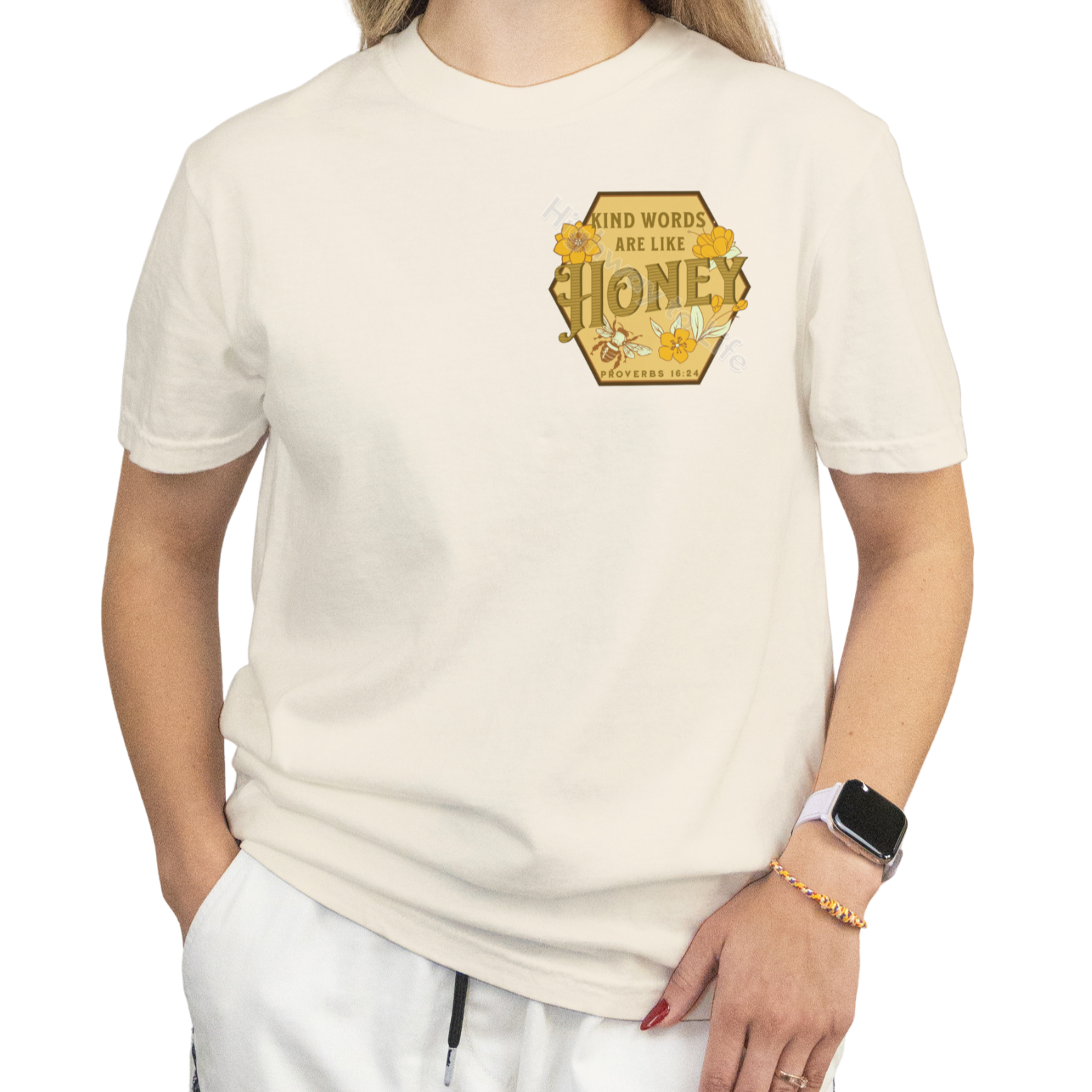 Kind words are like honey, T-shirt
