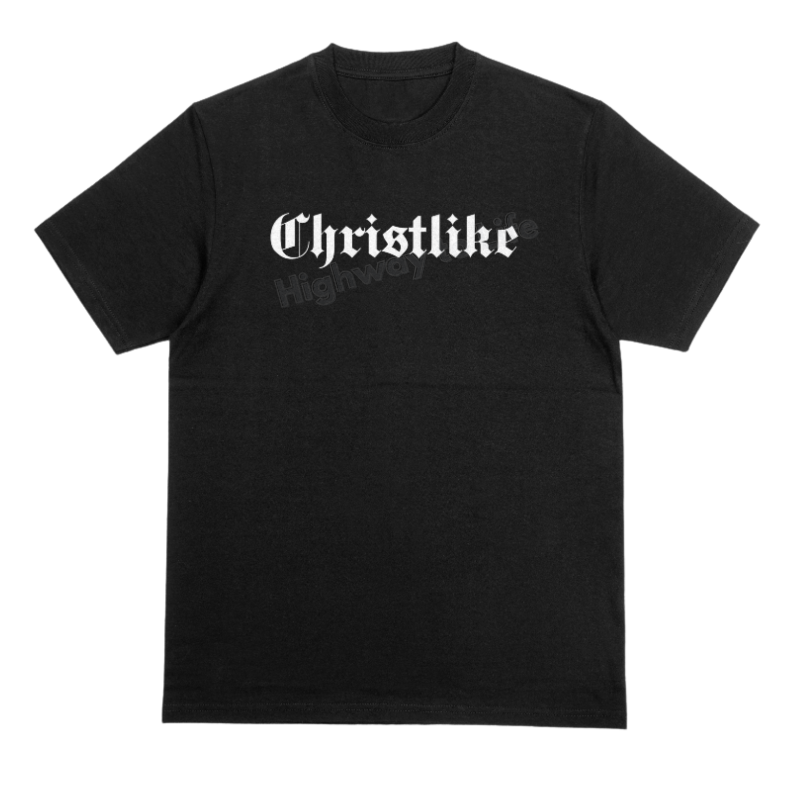 Christlike, T-shirt (white letters)